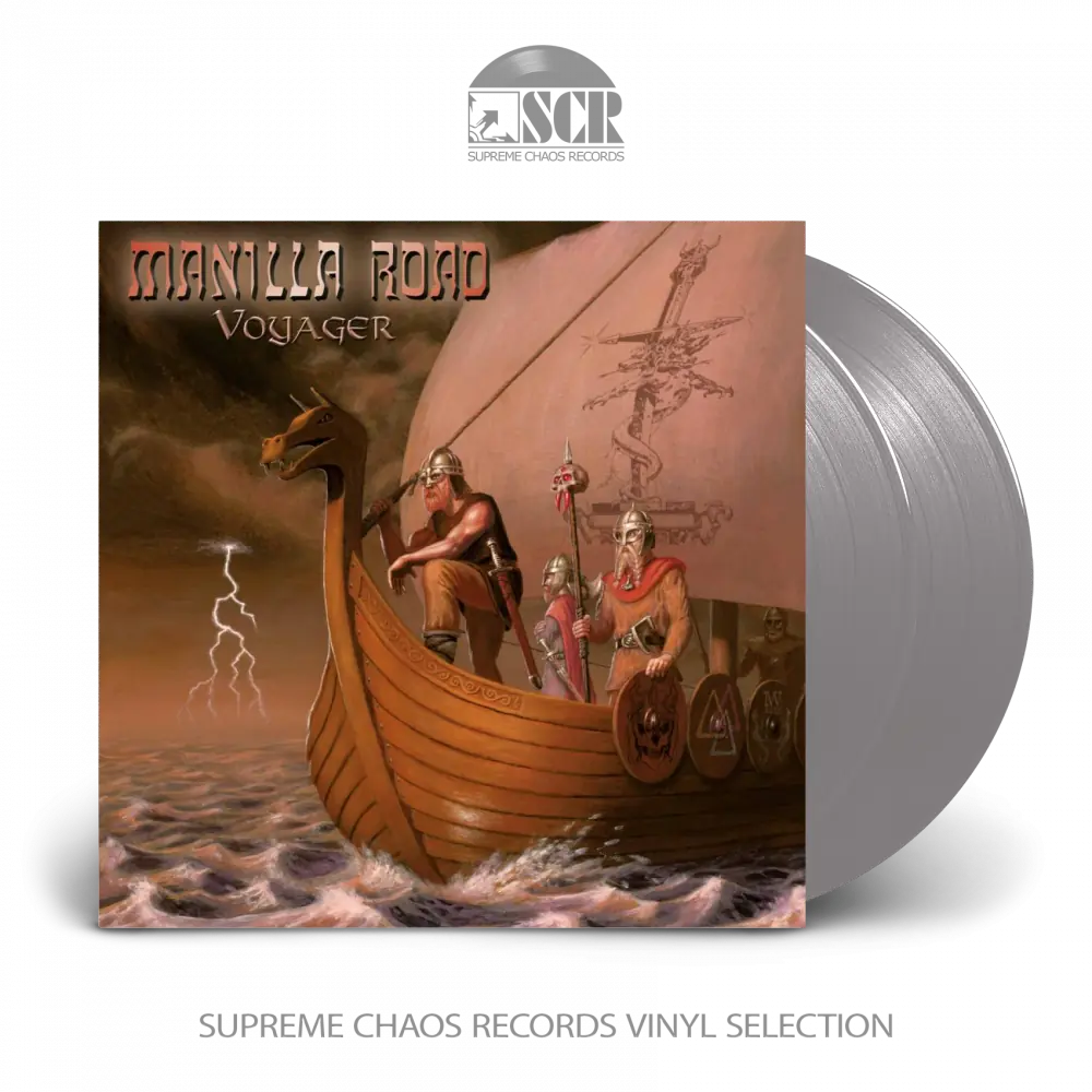 MANILLA ROAD · Voyager | SILVER LP+10" DLP MANILLA ROAD · Voyager | SILVER LP+10" DLP (Heavy Metal Vinyl)