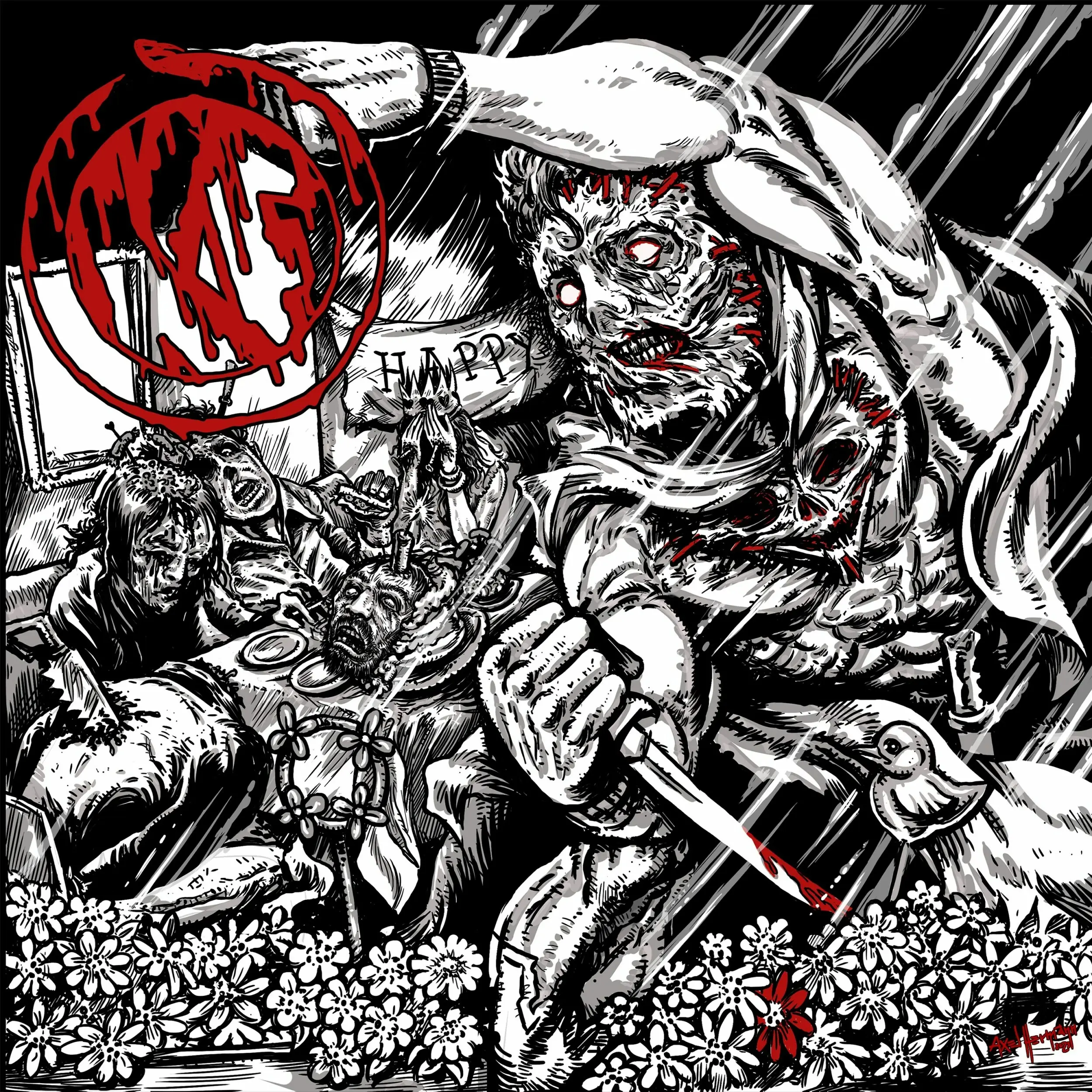 KADAVERFICKER - Superkiller · RED DOUBLE VINYL 1