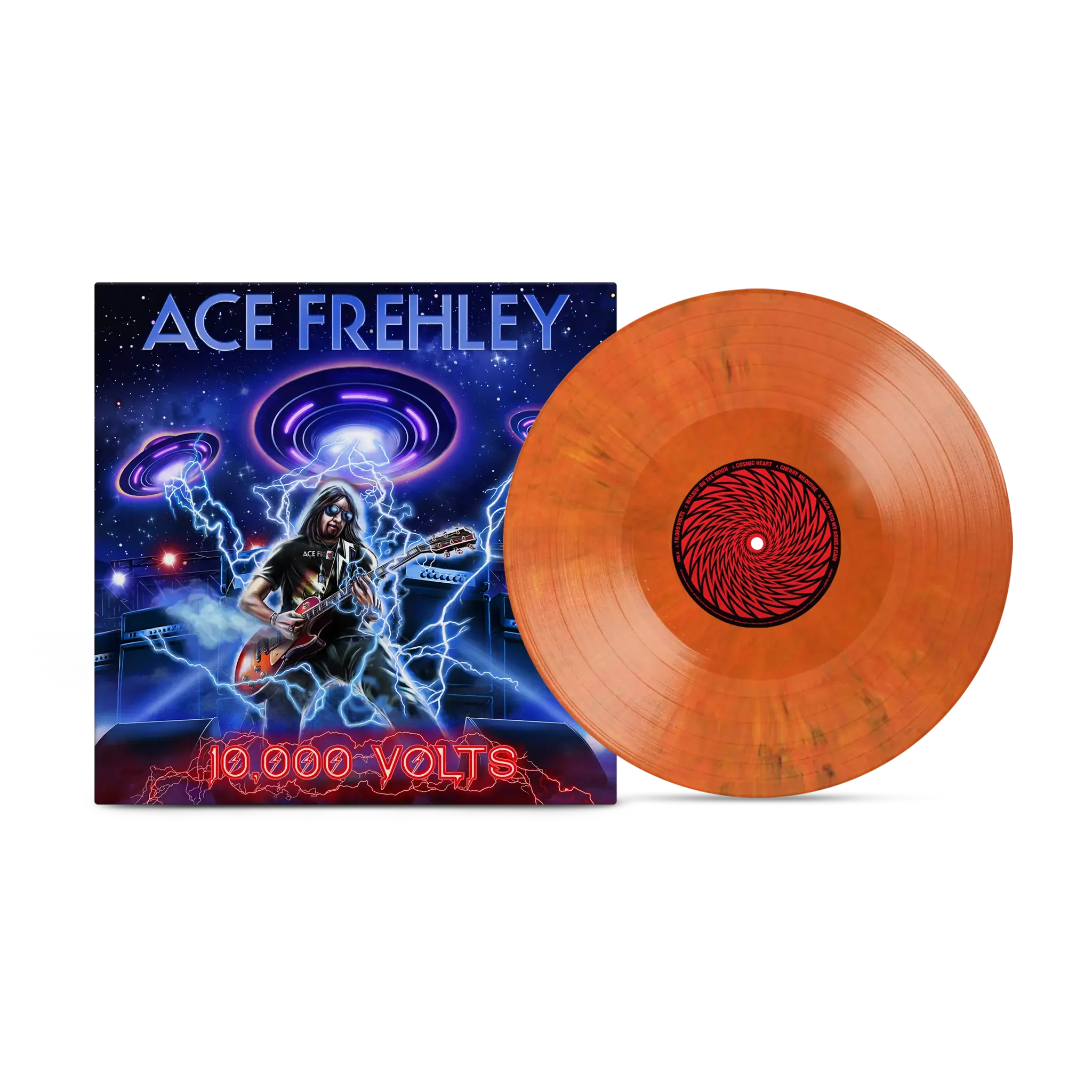 ACE FREHLEY - 10.000 Volts · ORANGE TABBY LP ACE FREHLEY - 10.000 Volts · ORANGE TABBY LP (Heavy Metal Vinyl)