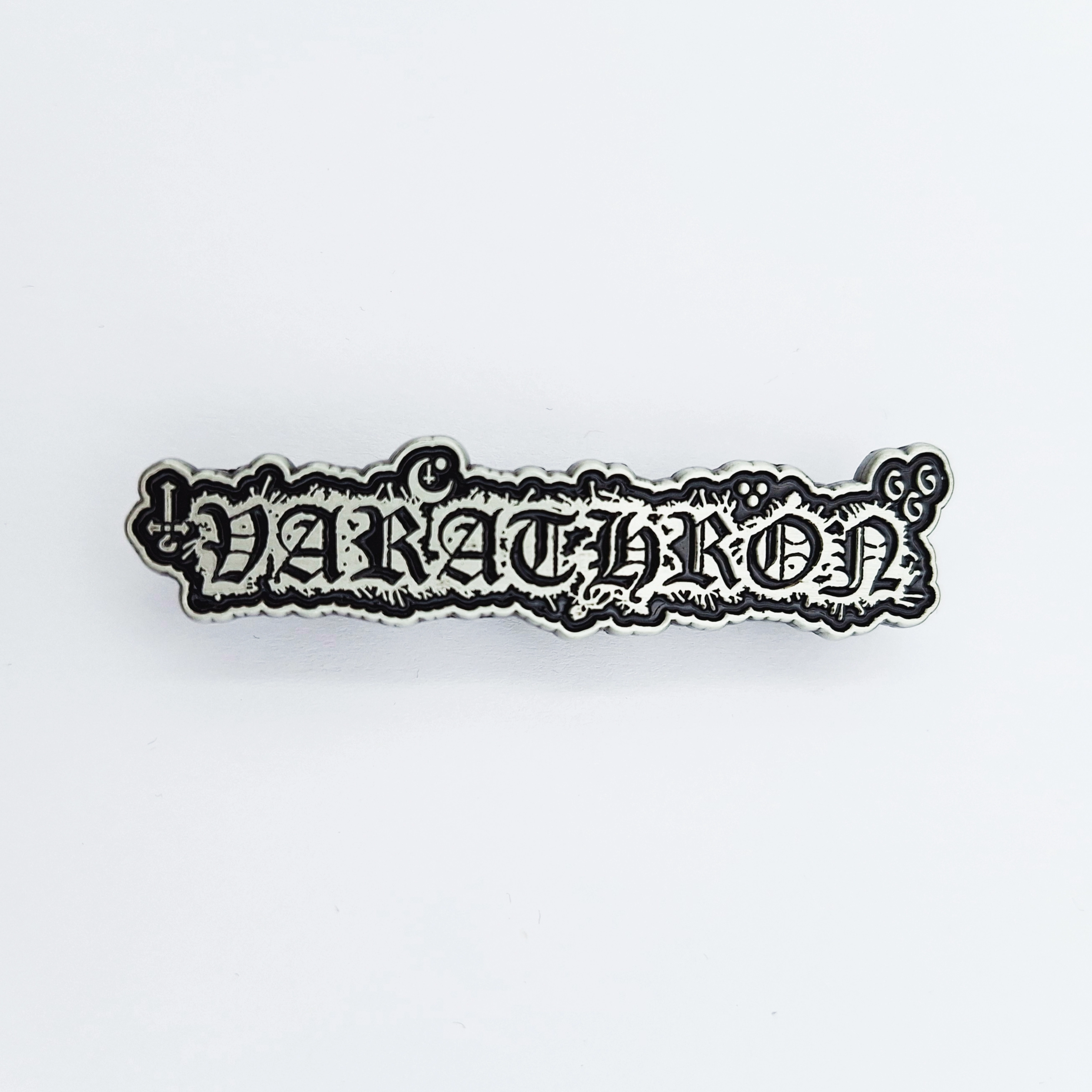 VARATHRON · Logo Pin | METAL PIN (Black Metal Others)