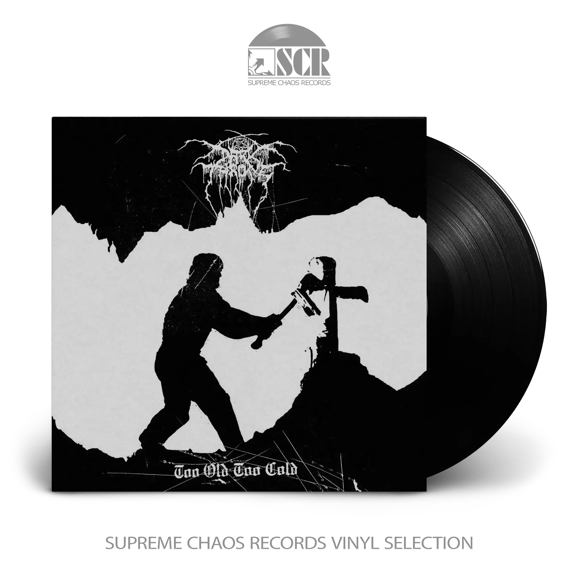 DARKTHRONE · Too Old, Too Cold | BLACK LP (Black Metal Vinyl)