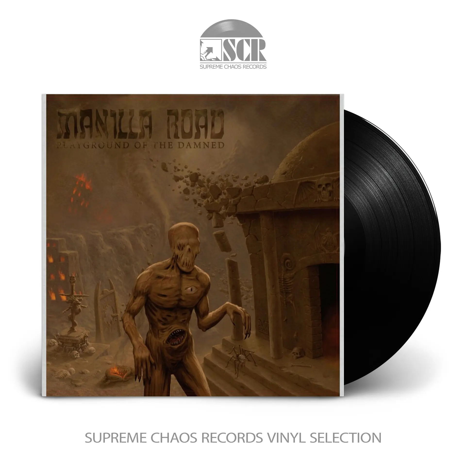MANILLA ROAD · Playground of the Damned | BLACK LP MANILLA ROAD · Playground of the Damned | BLACK LP (Heavy Metal Vinyl)