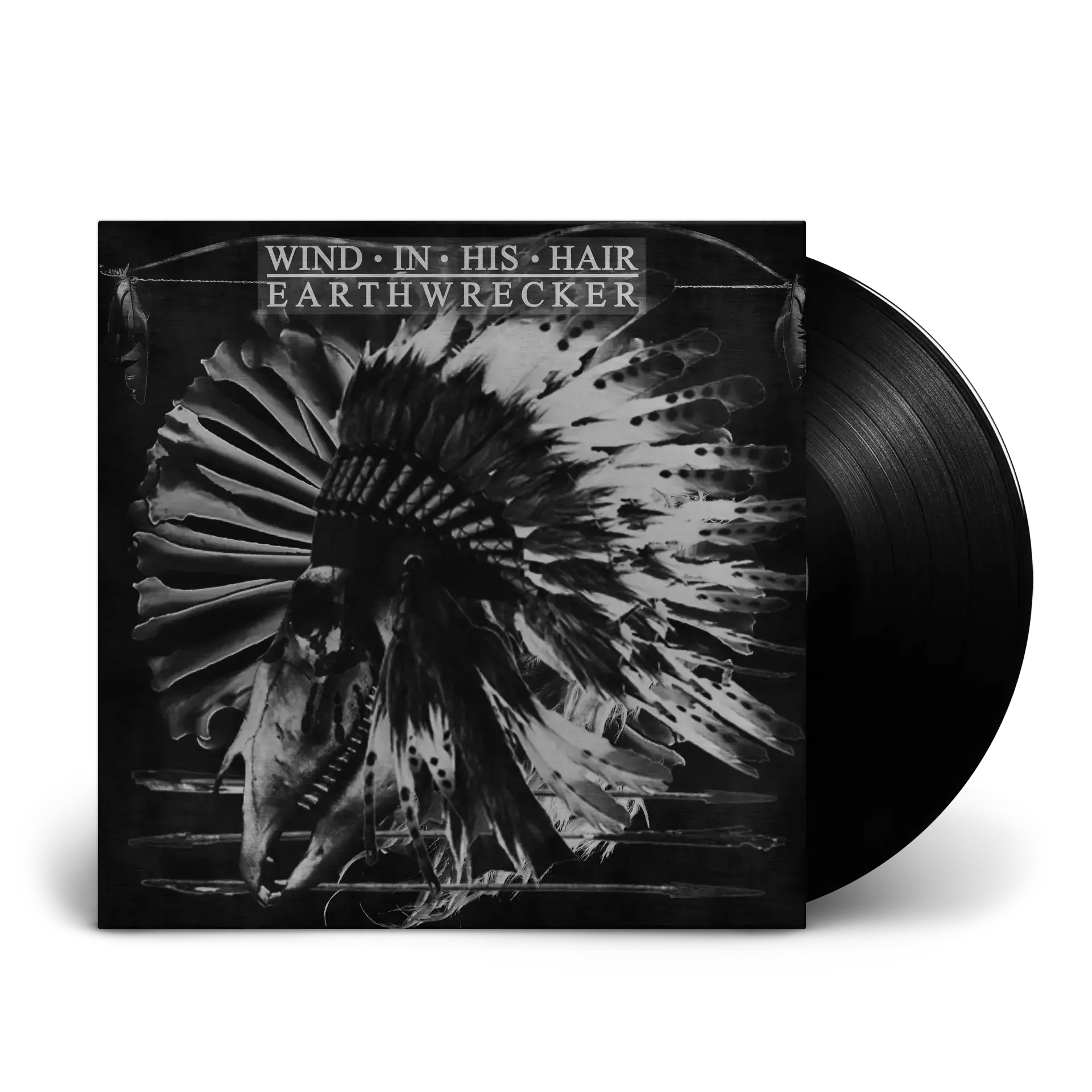 WIND IN HIS HAIR · Earthwrecker | BLACK LP WIND IN HIS HAIR · Earthwrecker | BLACK LP (Black Metal Vinyl)