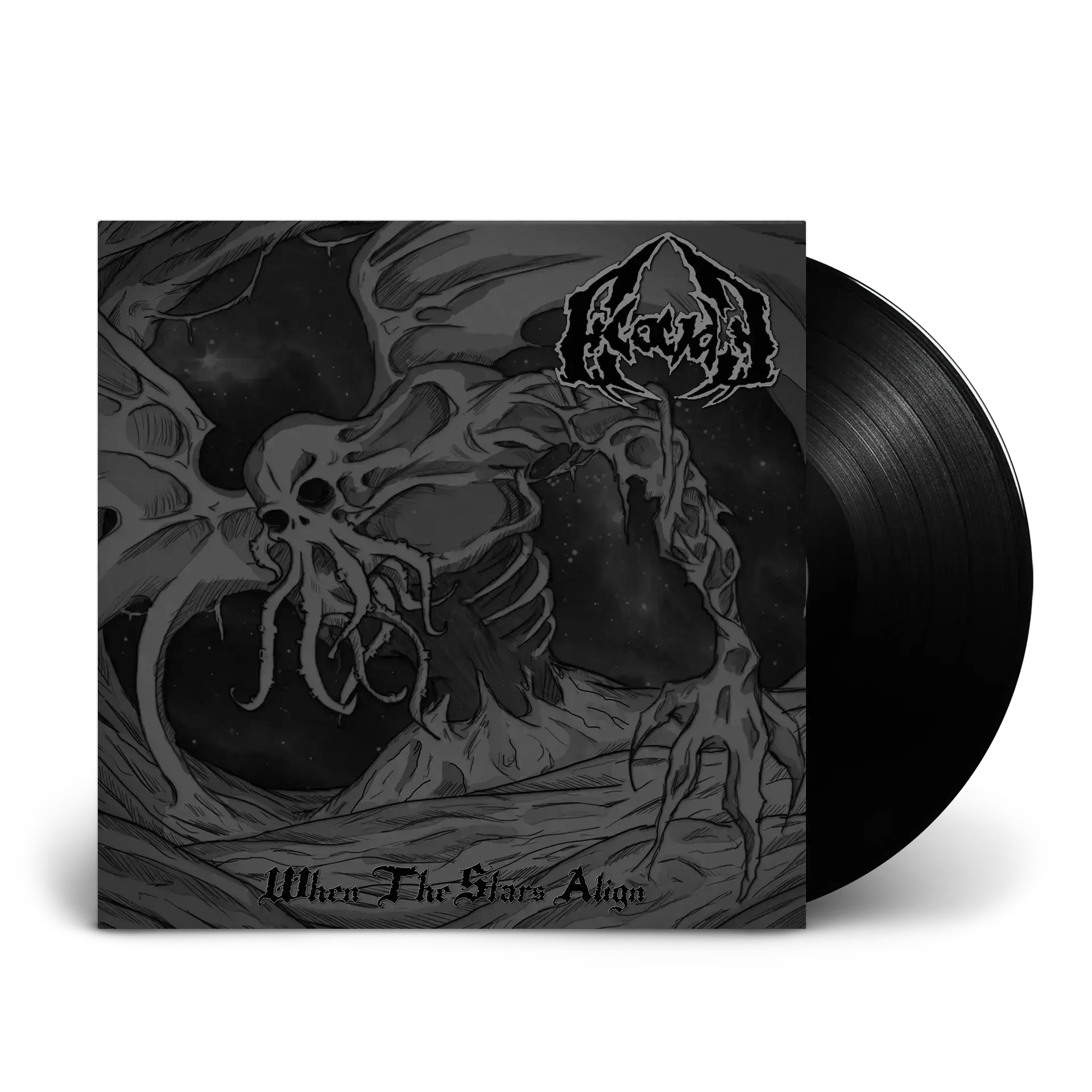 ECOCIDE - When The Stars Align · BLACK 7" EP (Death Metal Vinyl)