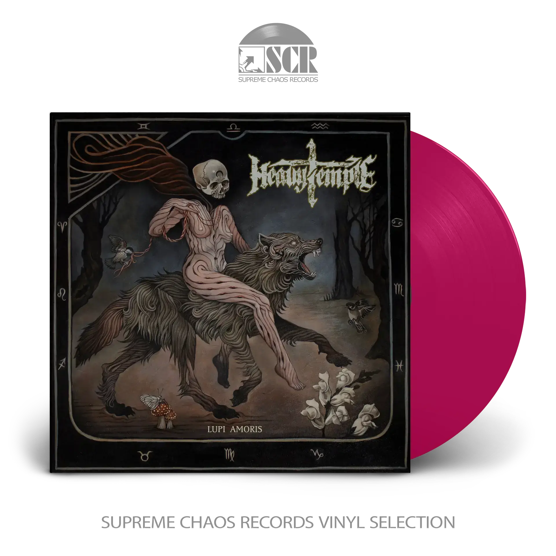 HEAVY TEMPLE · Lupi Amoris | MAGENTA LP (Stoner Rock/Doom Metal/Heavy Metal Vinyl)