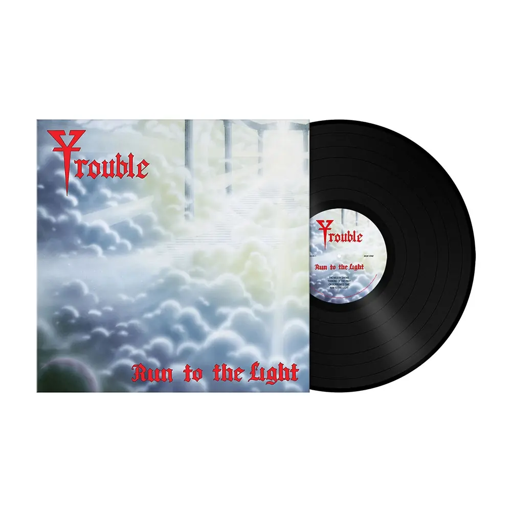 TROUBLE - Run To The Light · BLACK LP