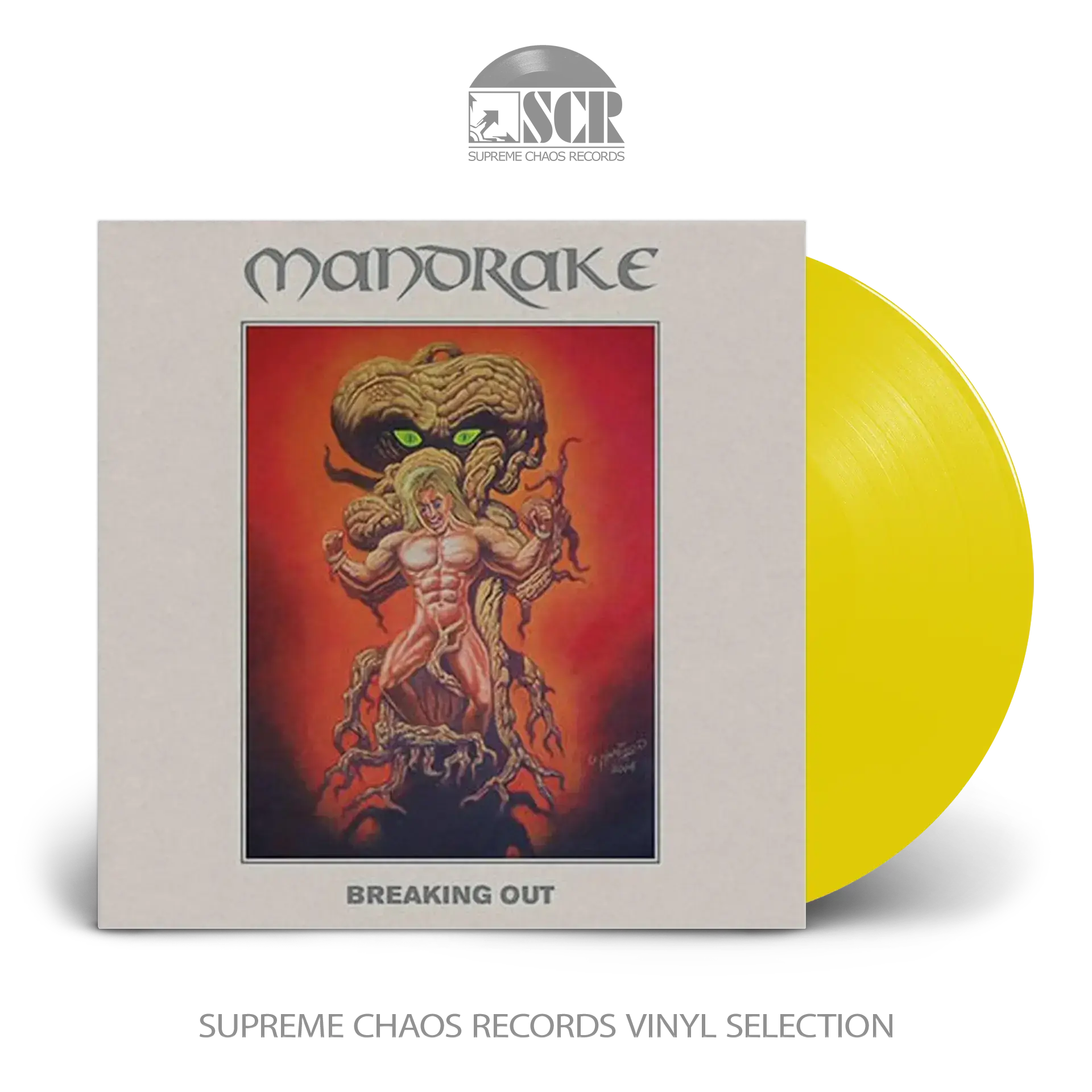 MANDRAKE · Breaking Out | YELLOW LP+7" EP MANDRAKE · Breaking Out | YELLOW LP+7" EP (Heavy Metal Vinyl)
