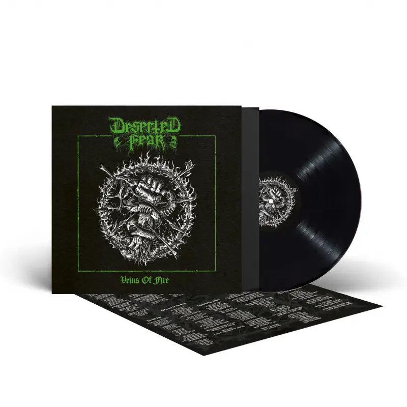 DESERTED FEAR - Veins Of Fire · BLACK LP
