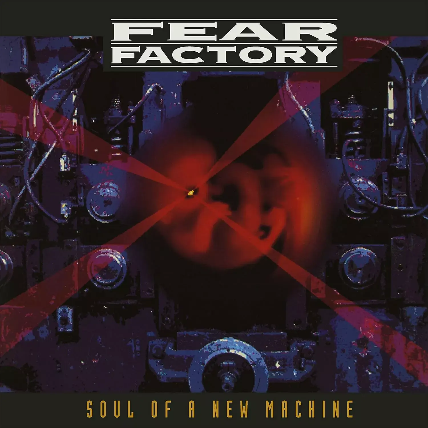 FEAR FACTORY · Soul Of A New Machine (30th Anniversary) | BLACK 3LP · Picture 1 FEAR FACTORY · Soul Of A New Machine (30th Anniversary) | BLACK 3LP (Industrial Metal Vinyl) · Picture 1