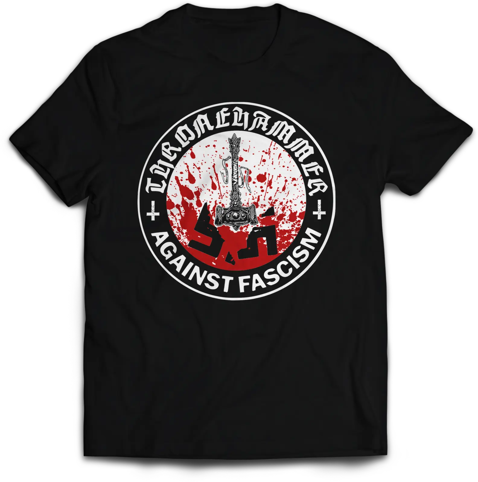 THRONEHAMMER - Against Fascism (Reissued) · T-SHIRT