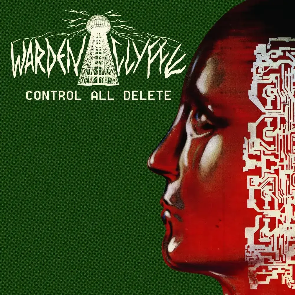WARDENCLYFFE - Control All Delete · RED LP (Doom Metal/Hard Rock Vinyl) · Picture 1