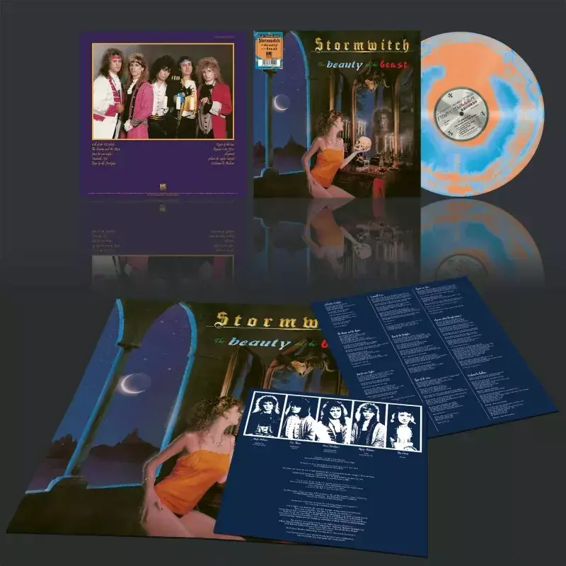 STORMWITCH - The Beauty And The Beast · BLUE/ORANGE MIXED LP (Power Metal Vinyl)