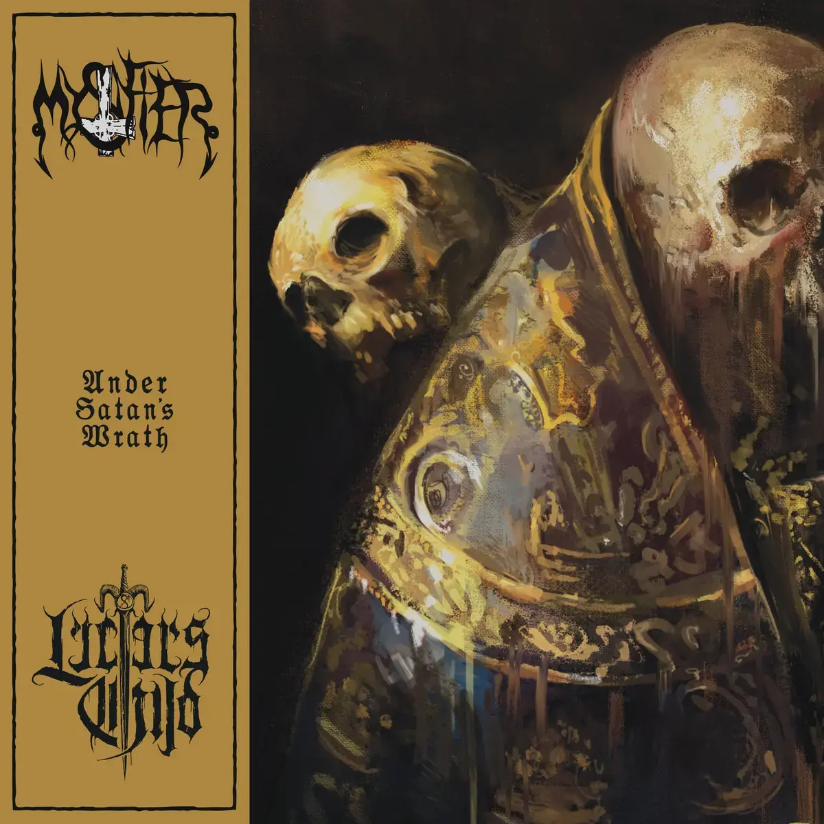 MYSTIFIER / LUCIFER'S CHILD - Under Satan's Wrath · DIGIPAK CD (Black Metal CDs)