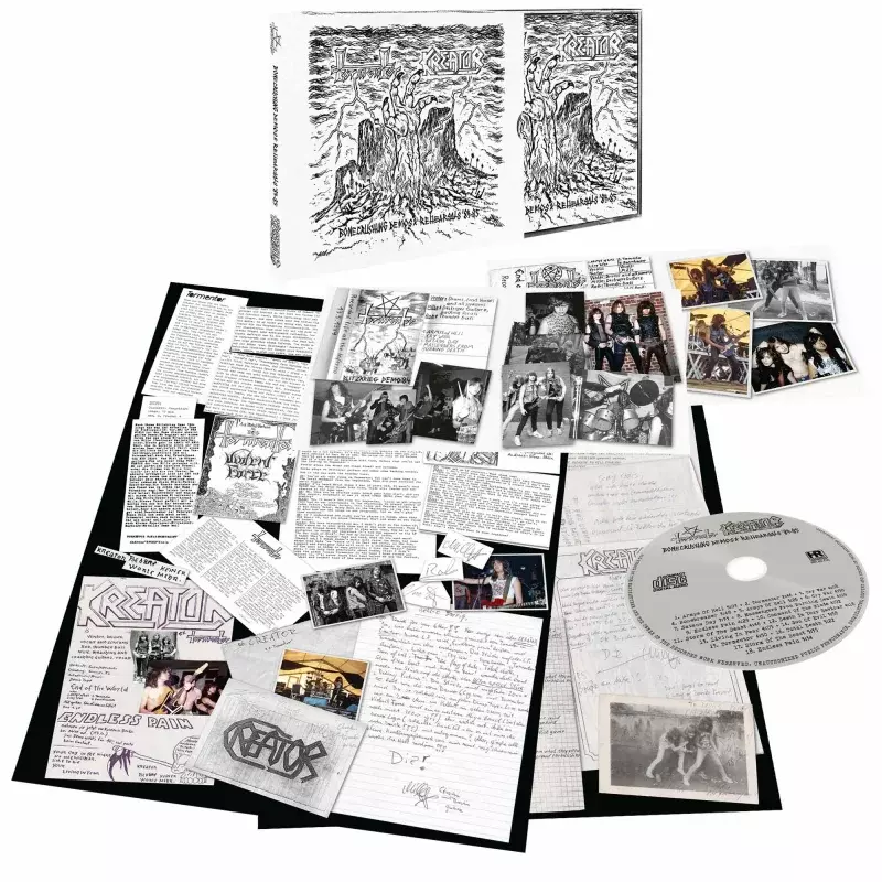 TORMENTOR / KREATOR - Bonecrushing Demos & Rehearsals '84-'85 [SLIPCASE CD]
