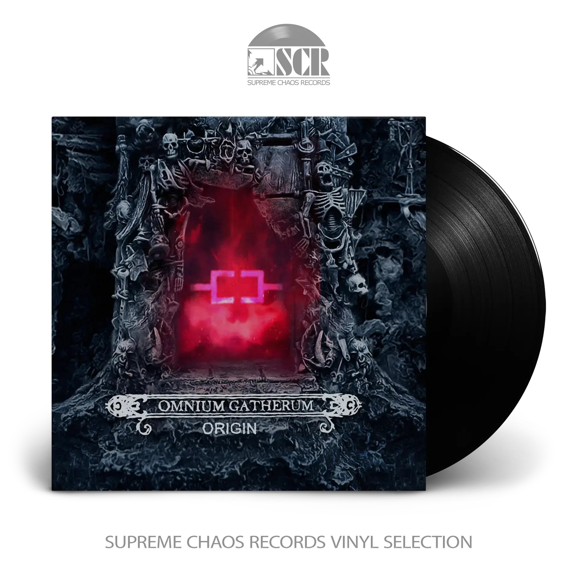 OMNIUM GATHERUM · Origin | BLACK LP OMNIUM GATHERUM · Origin | BLACK LP (Melodic Death Metal Vinyl)