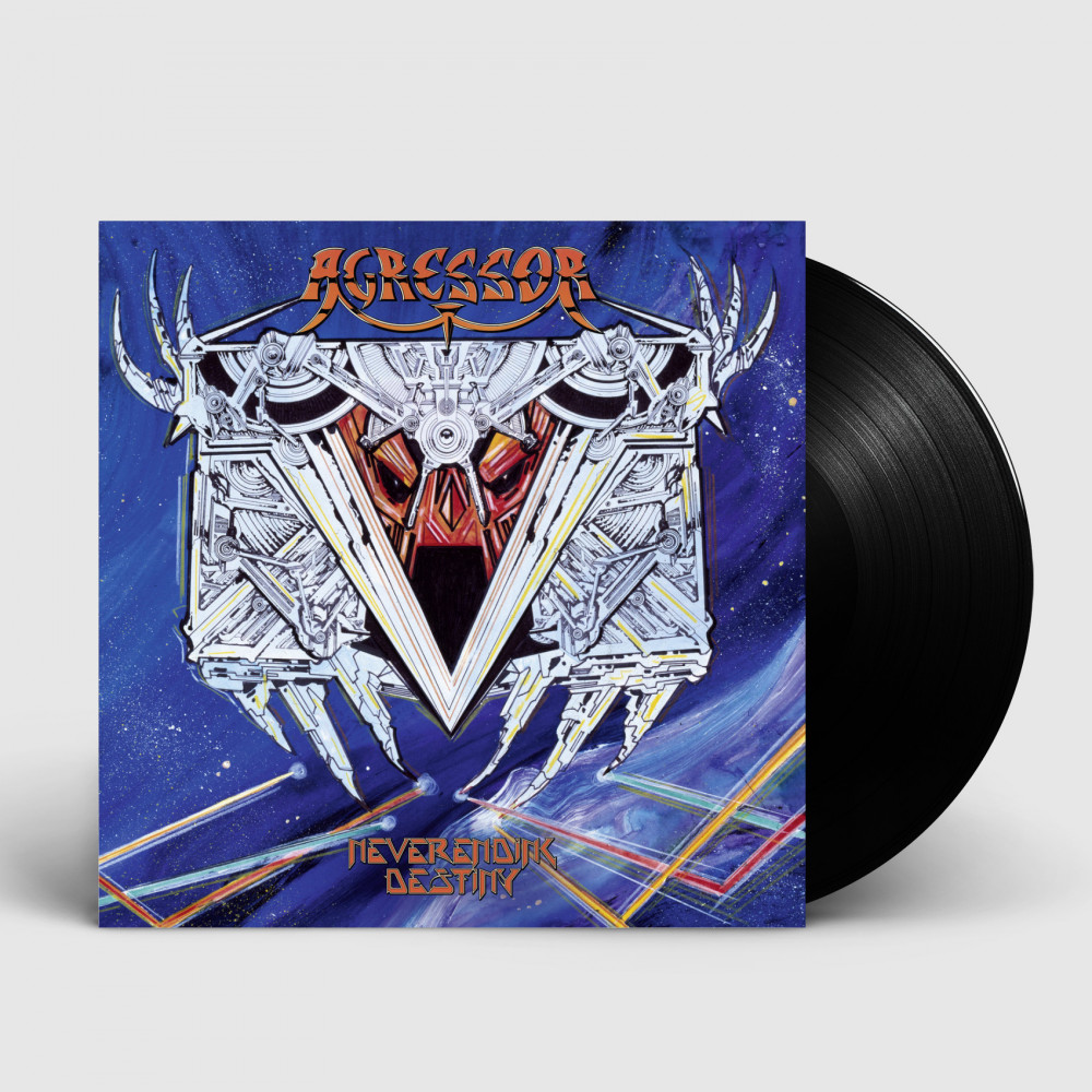 AGRESSOR - Neverending Destiny · BLACK LP (Death Metal Vinyl)
