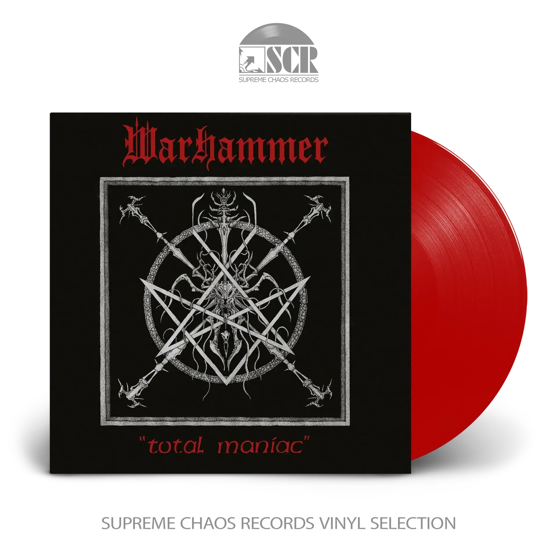 WARHAMMER · Total Maniac | RED LP WARHAMMER · Total Maniac | RED LP (Death Metal Vinyl)