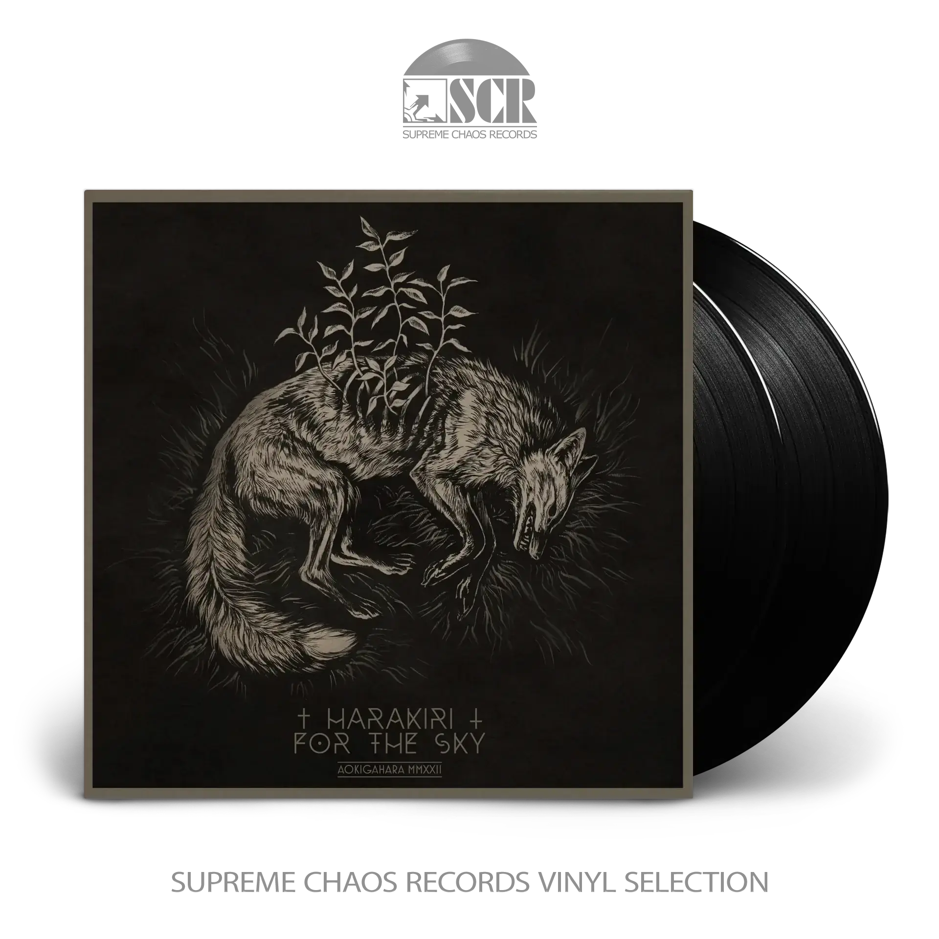 HARAKIRI FOR THE SKY - Aokigahara MMXXII · BLACK 2LP HARAKIRI FOR THE SKY - Aokigahara MMXXII · BLACK 2LP (Black Metal Vinyl)