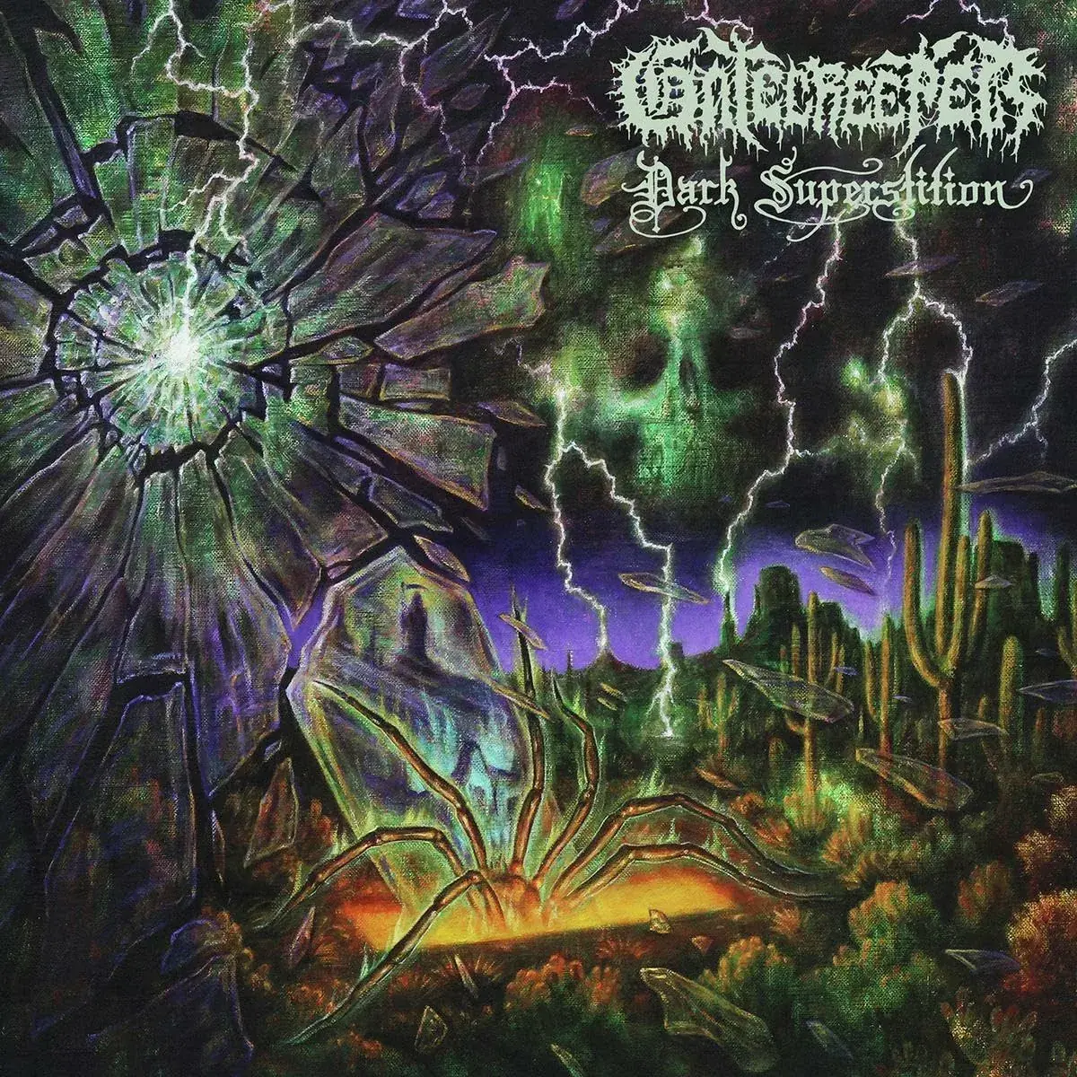 GATECREEPER - Dark Superstition · PURPLE LP · Picture 1 GATECREEPER - Dark Superstition · PURPLE LP (Death Metal Vinyl) · Picture 1