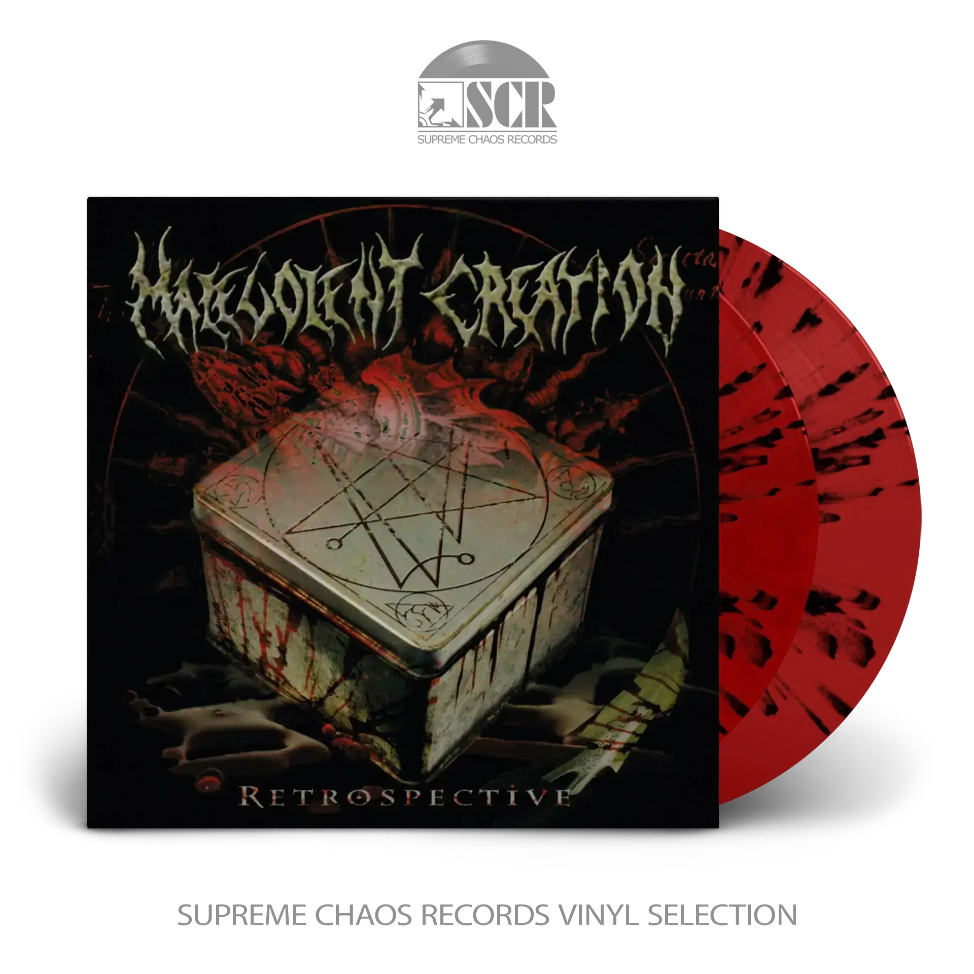 MALEVOLENT CREATION · Retrospective | RED/BLACK SPLATTER 2LP MALEVOLENT CREATION · Retrospective | RED/BLACK SPLATTER 2LP (Death Metal Vinyl)