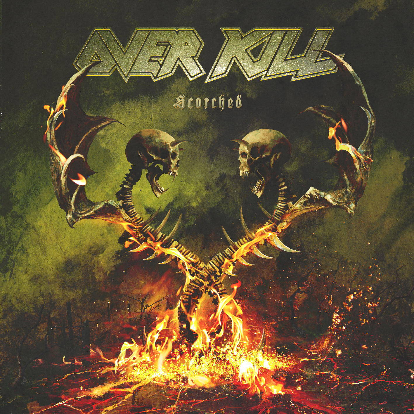OVERKILL - Scorched [AZTEC GOLD DLP] 1