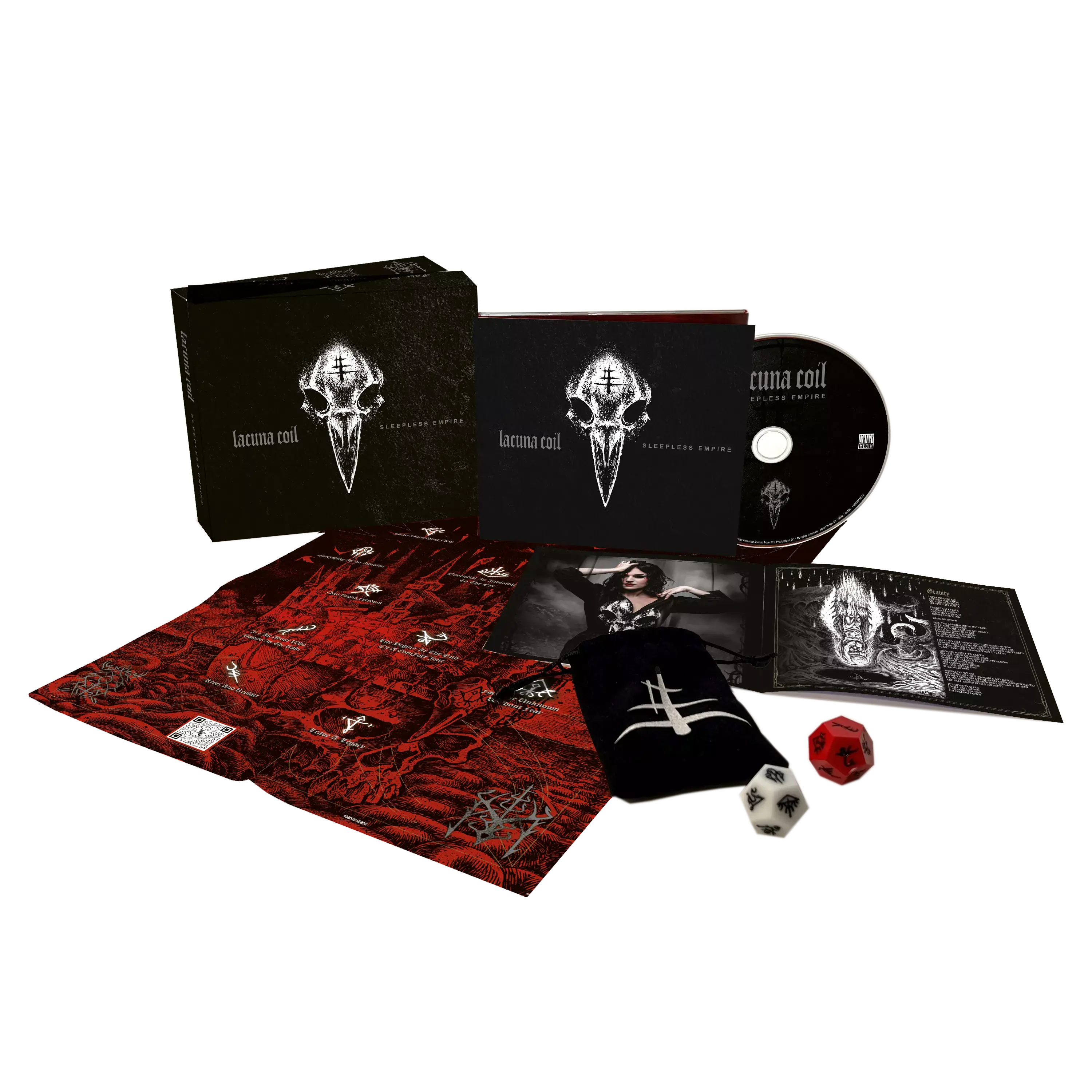 LACUNA COIL · Sleepless Empire | DELUXE CD BOXSET LACUNA COIL · Sleepless Empire | DELUXE CD BOXSET (Gothic Metal CDs)