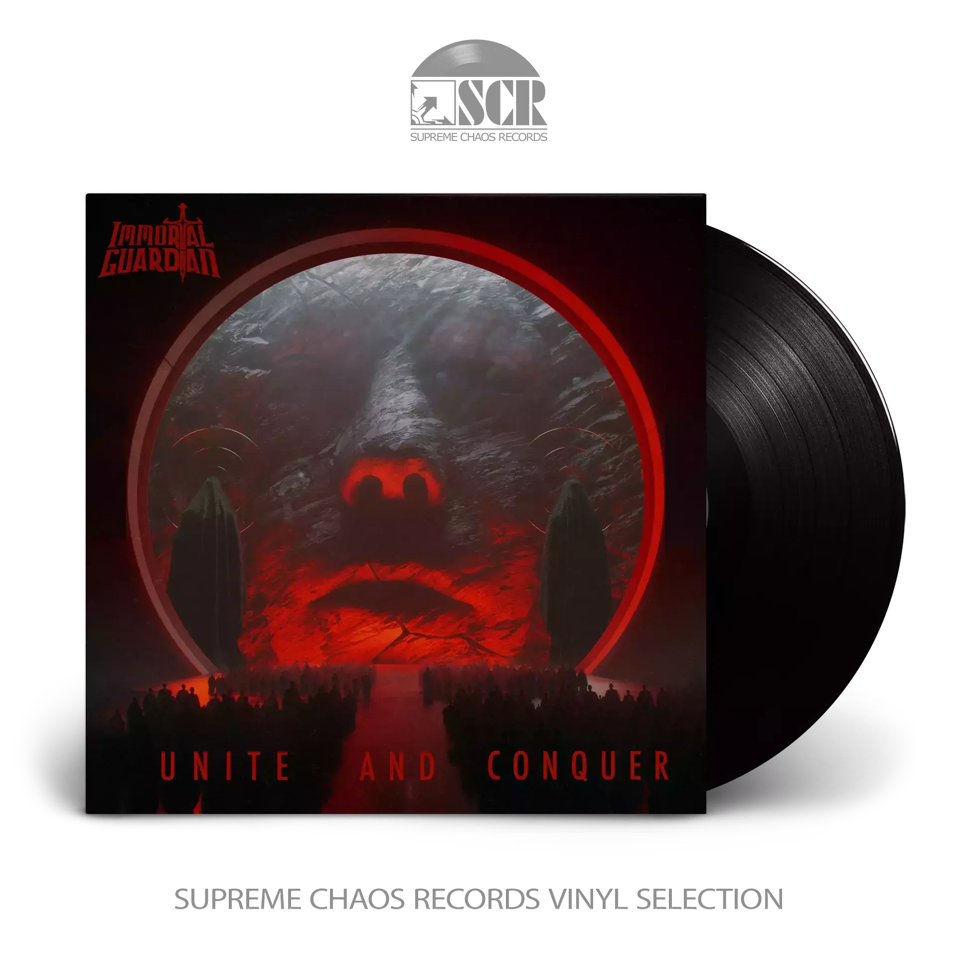 IMMORTAL GUARDIAN - Unite And Conquer · BLACK LP