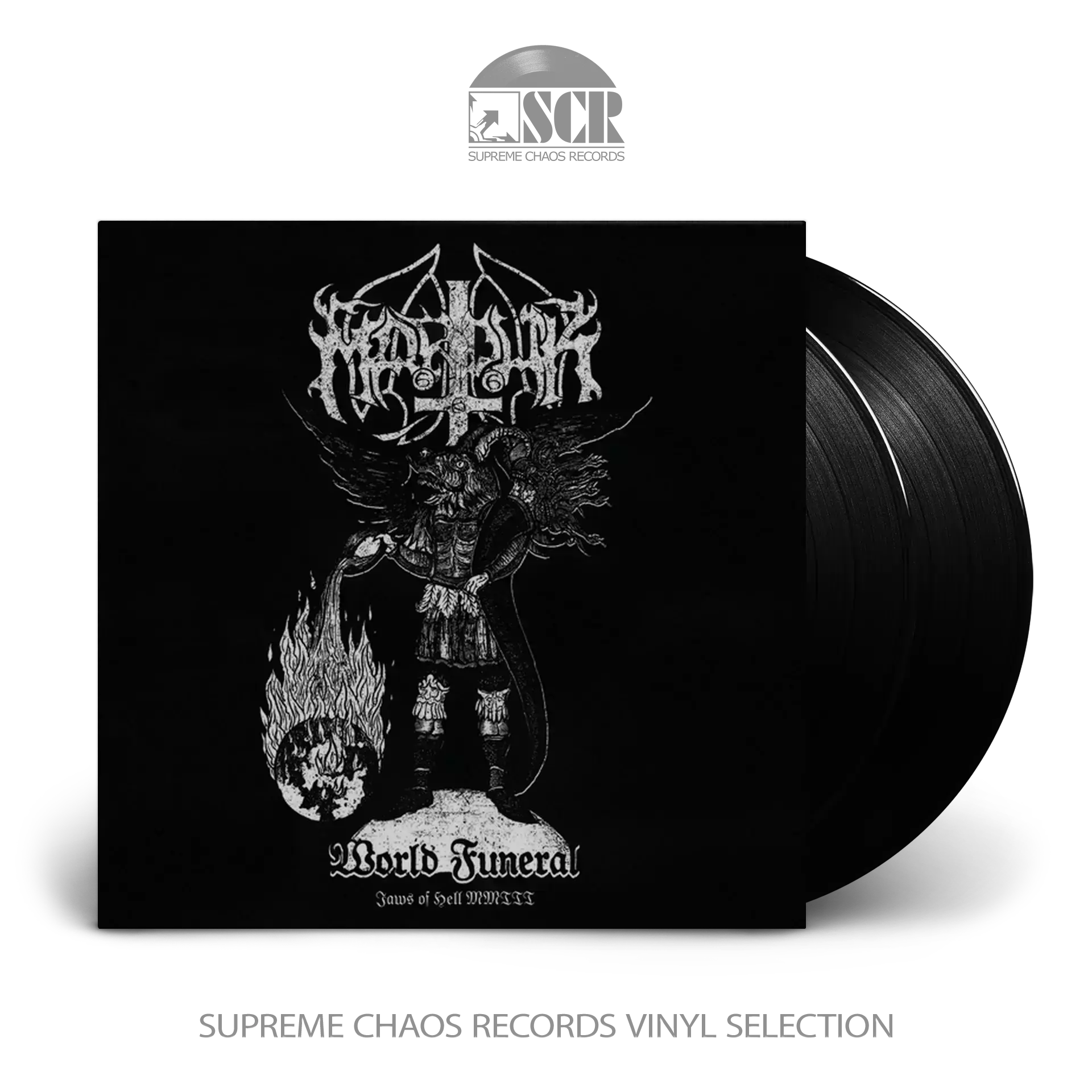 MARDUK - World Funeral – Jaws Of Hell – MMIII · BLACK DLP MARDUK - World Funeral – Jaws Of Hell – MMIII · BLACK DLP (Black Metal Vinyl)