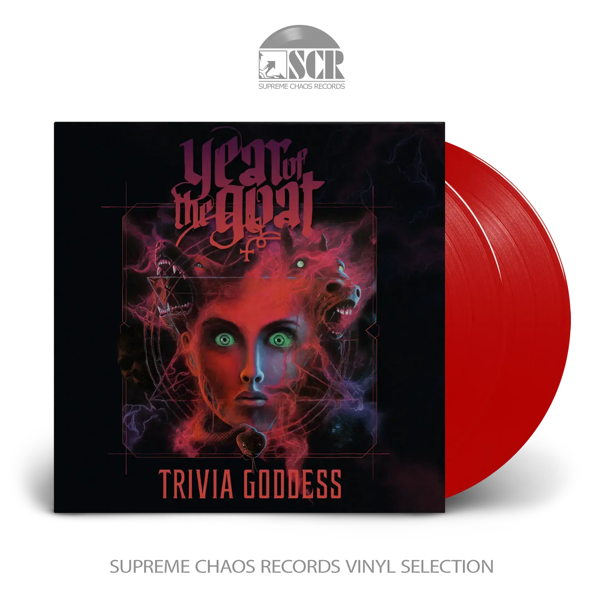YEAR OF THE GOAT - Trivia Goddess · RED 2LP YEAR OF THE GOAT - Trivia Goddess · RED 2LP (Hard Rock Vinyl)
