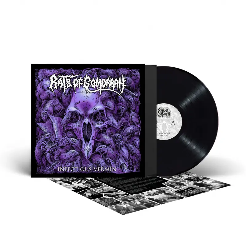 RATS OF GOMORRAH - Infectious Vermin · BLACK LP
