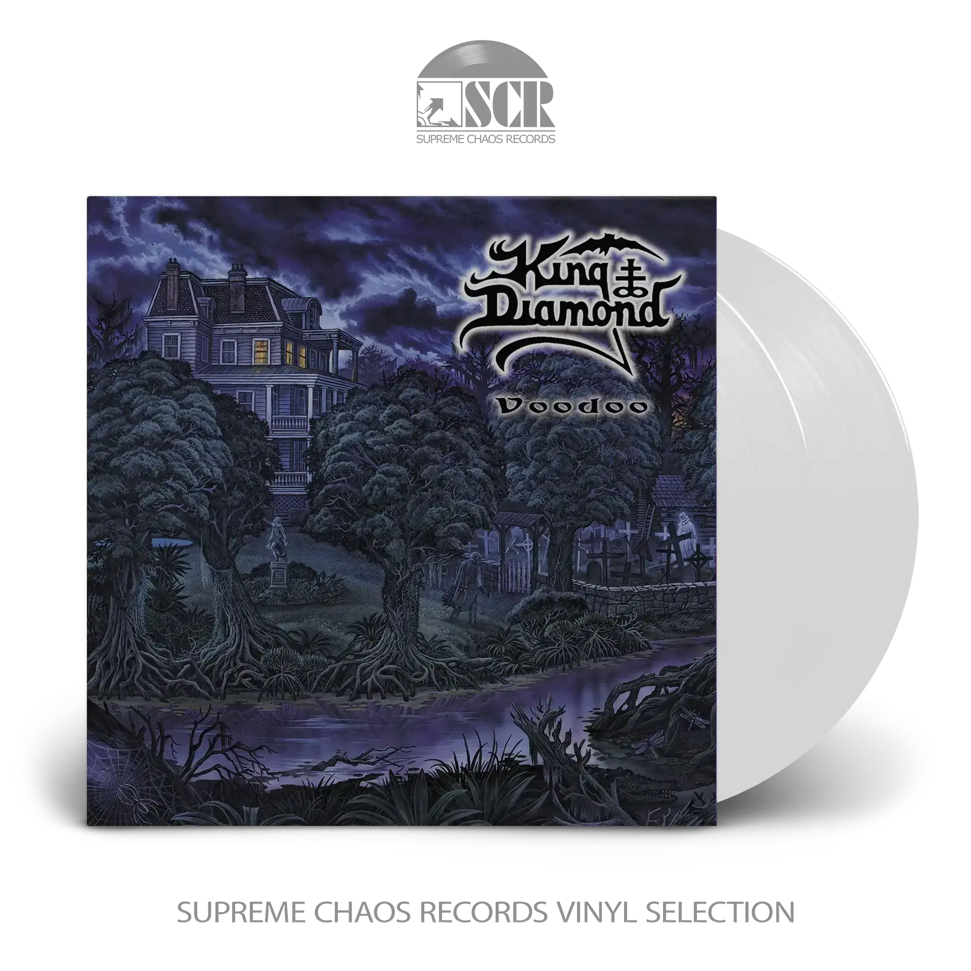 KING DIAMOND · Voodoo | WHITE 2LP KING DIAMOND · Voodoo | WHITE 2LP (Heavy Metal Vinyl)