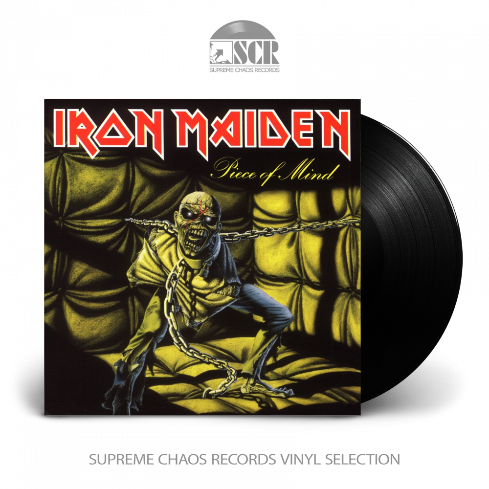 IRON MAIDEN - Piece Of Mind [BLACK LP]