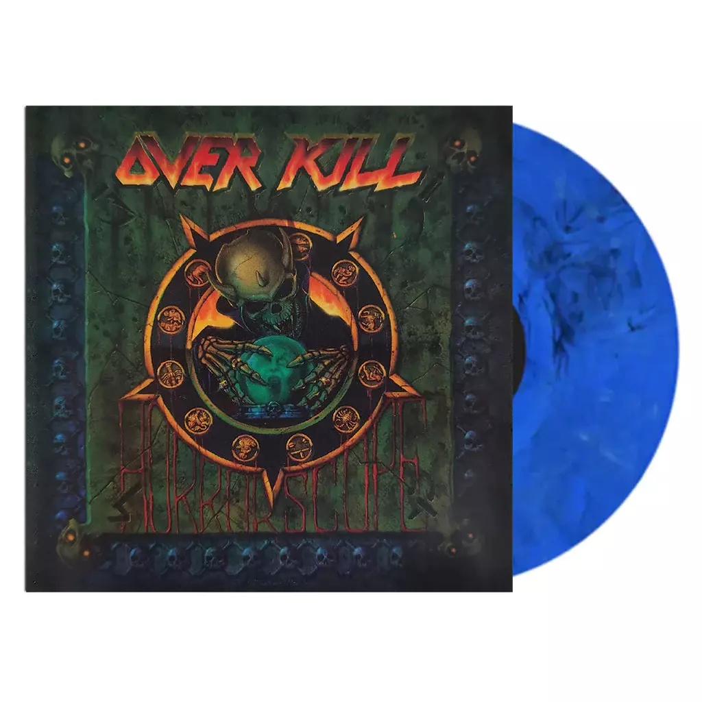 OVERKILL · Horrorscope | BLUE MARBLED LP (Thrash Metal Vinyl)