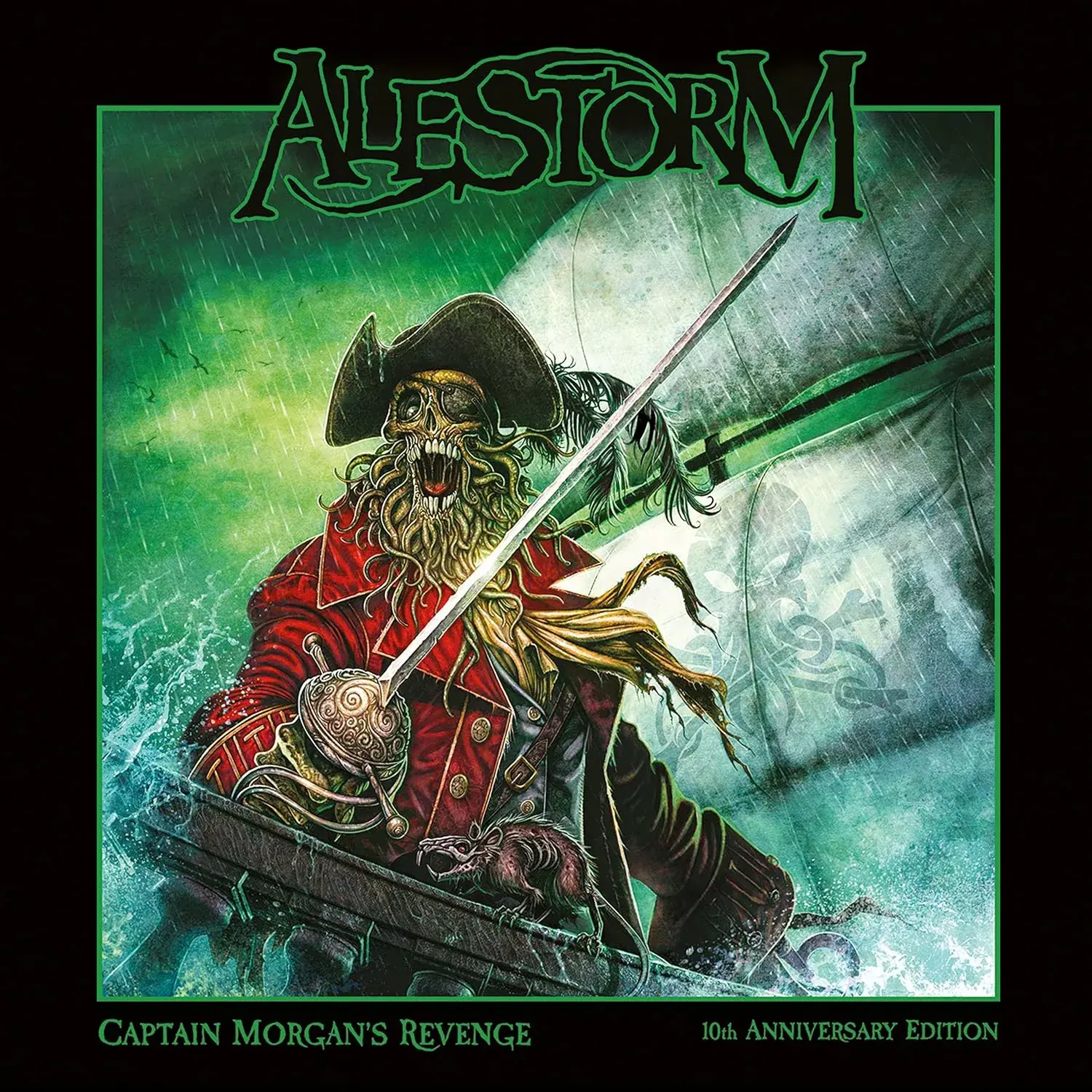 ALESTORM - Captain Morgan's Revenge - 10Th Anniversary Edition · BLACK LP · Picture 1 ALESTORM - Captain Morgan's Revenge - 10Th Anniversary Edition · BLACK LP (Pirate Metal Vinyl) · Picture 1