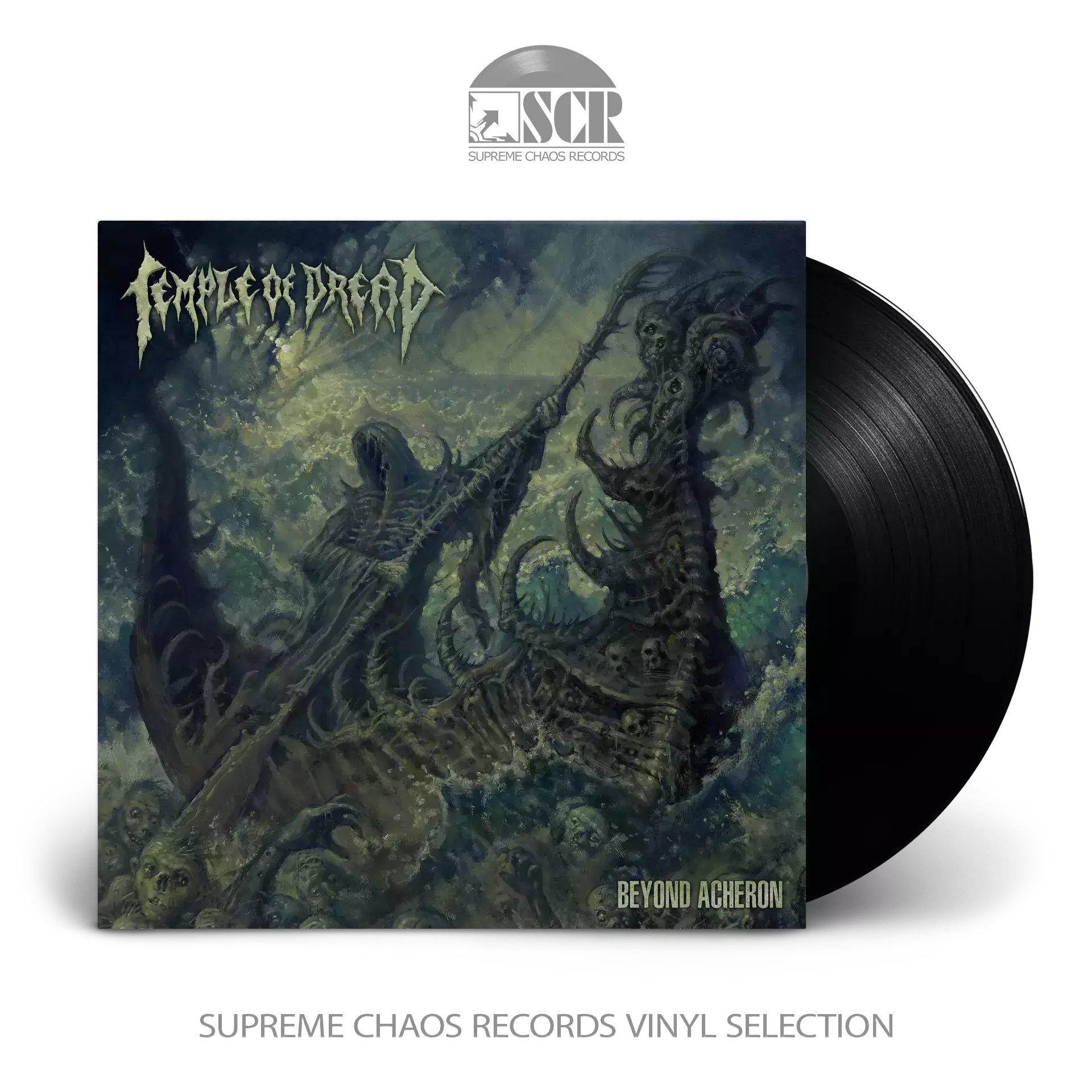 TEMPLE OF DREAD - Beyond Acheron · BLACK LP TEMPLE OF DREAD - Beyond Acheron · BLACK LP (Death Metal Vinyl)