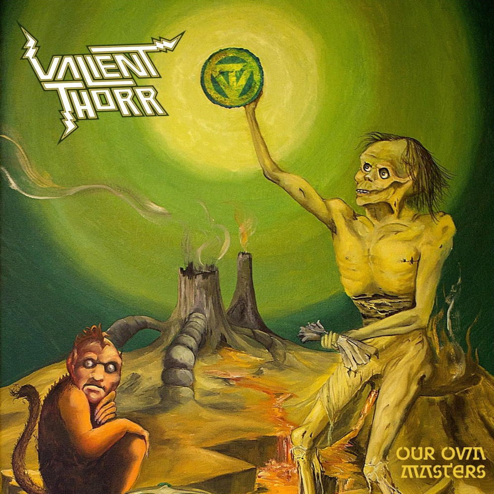 VALIENT THORR - Our Own Masters · SLIME GREEN LP (Heavy Metal Vinyl) · Bild 1