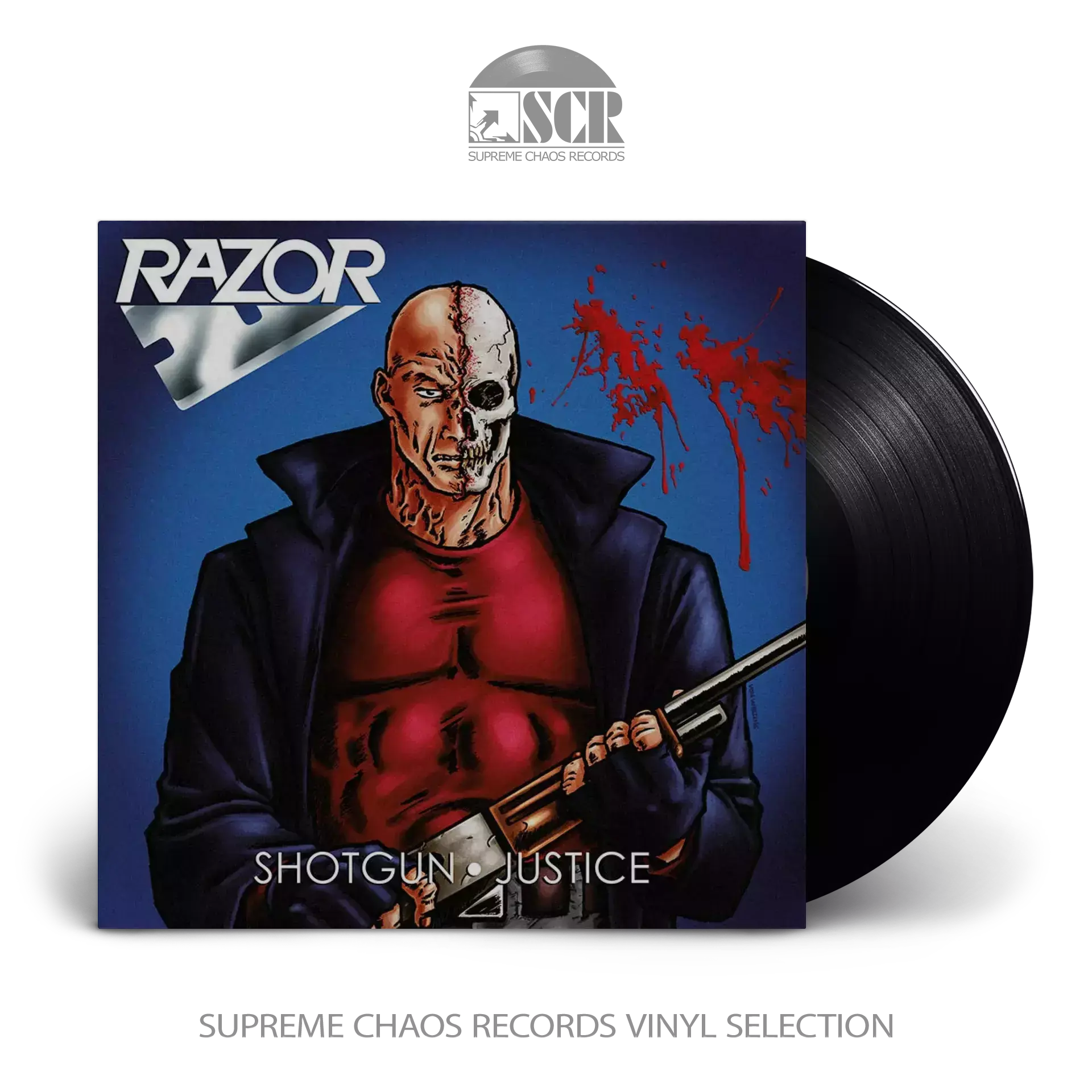 RAZOR · Divinity Of Death (Re-Issue 2024) | BLACK LP RAZOR · Divinity Of Death (Re-Issue 2024) | BLACK LP (Thrash Metal Vinyl)