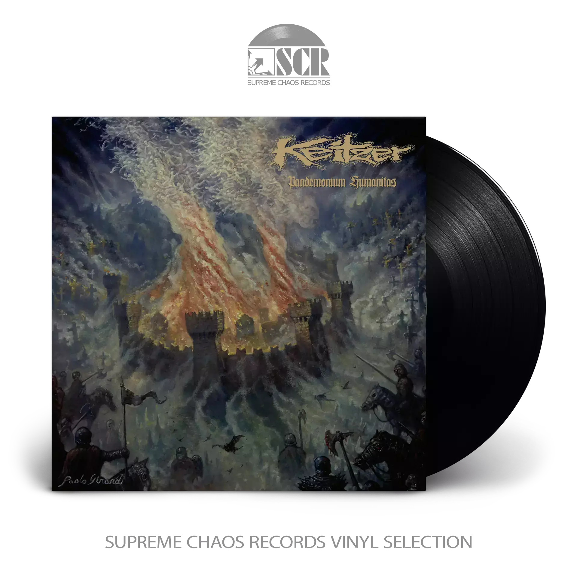 KEITZER · Pandemonium Humanitas | BLACK LP (Death Metal Vinyl)