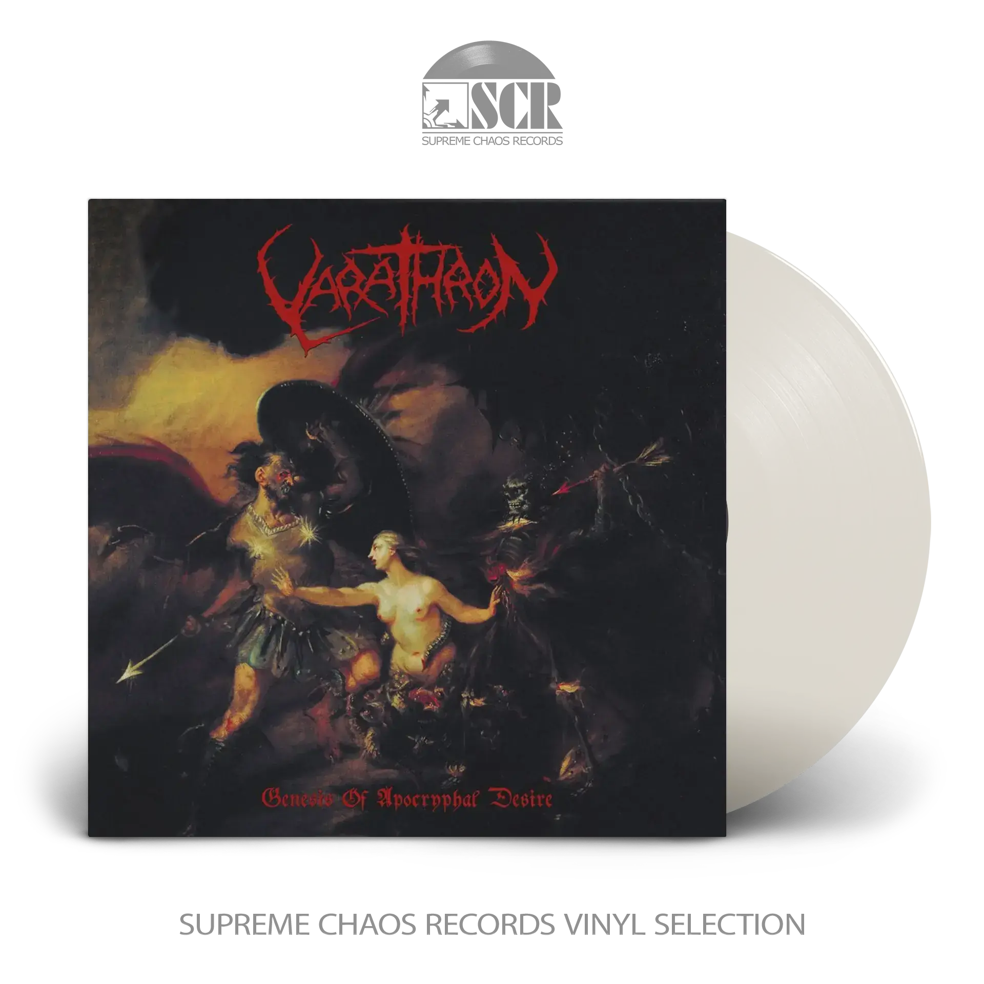 VARATHRON - Genesis Of Apocryphal Desire · CLEAR LP VARATHRON - Genesis Of Apocryphal Desire · CLEAR LP (Black Metal Vinyl)