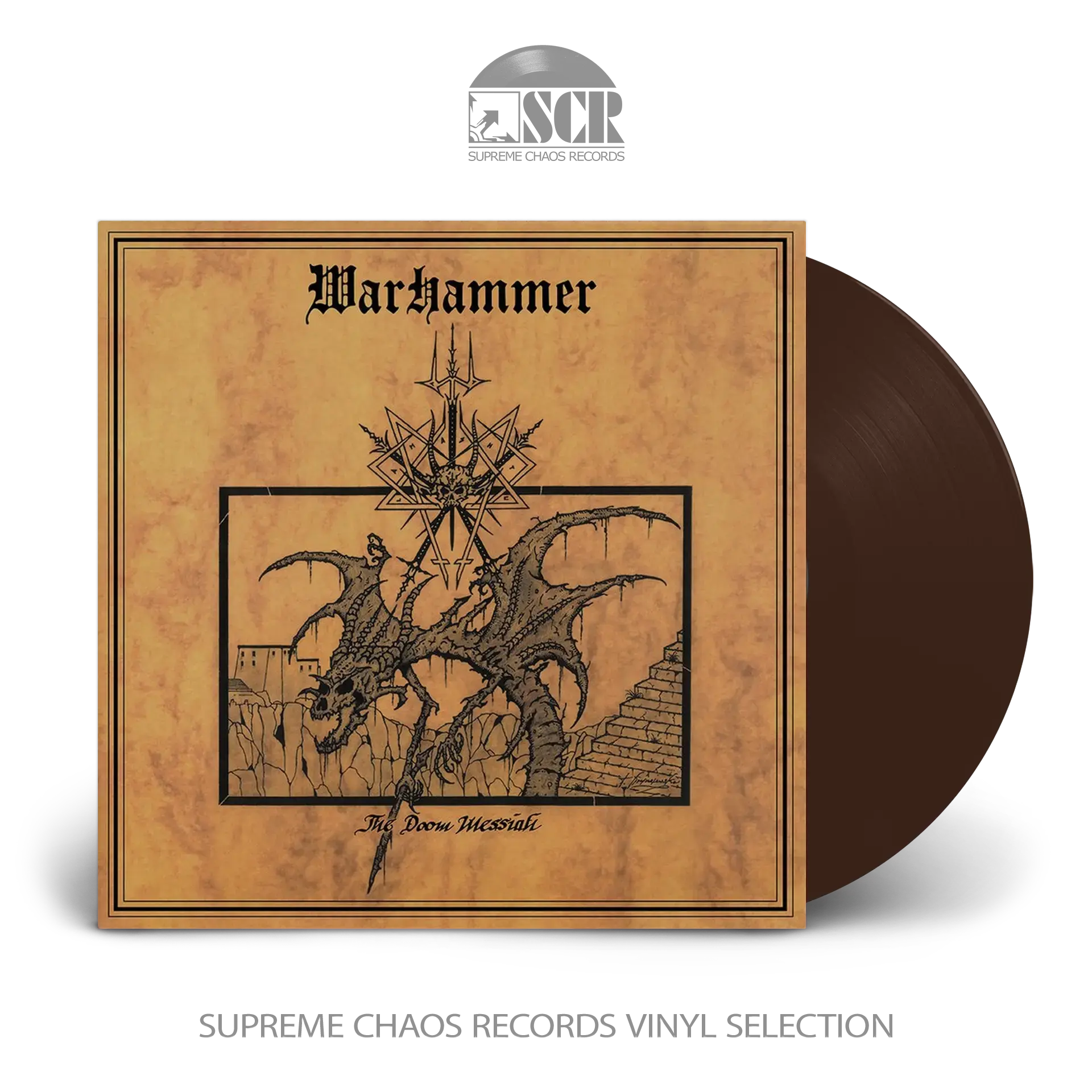 WARHAMMER · The Doom Messiah | BROWN LP (Doom Metal/Death Metal/Thrash Metal Vinyl)