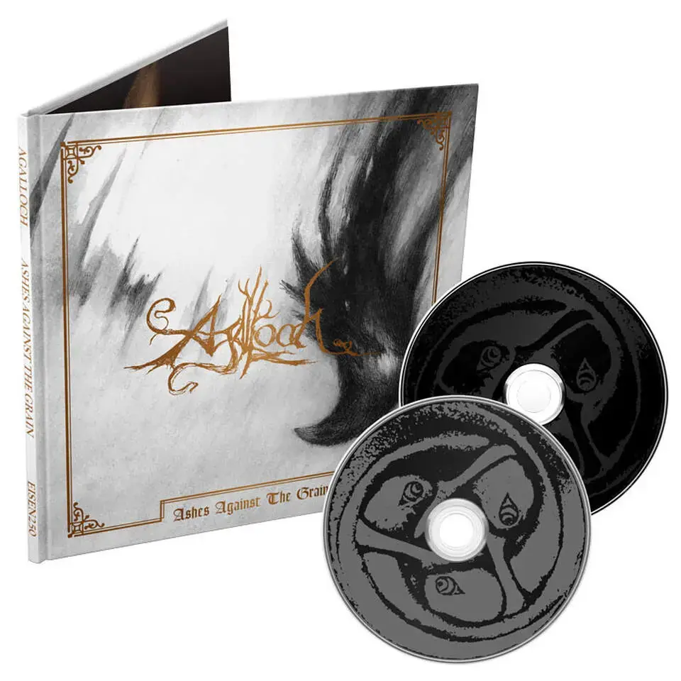 AGALLOCH - Ashes Against The Grain · HARDCOVER 2CD BOOK (Black Metal/Post-Rock/Progressive Metal CDs)