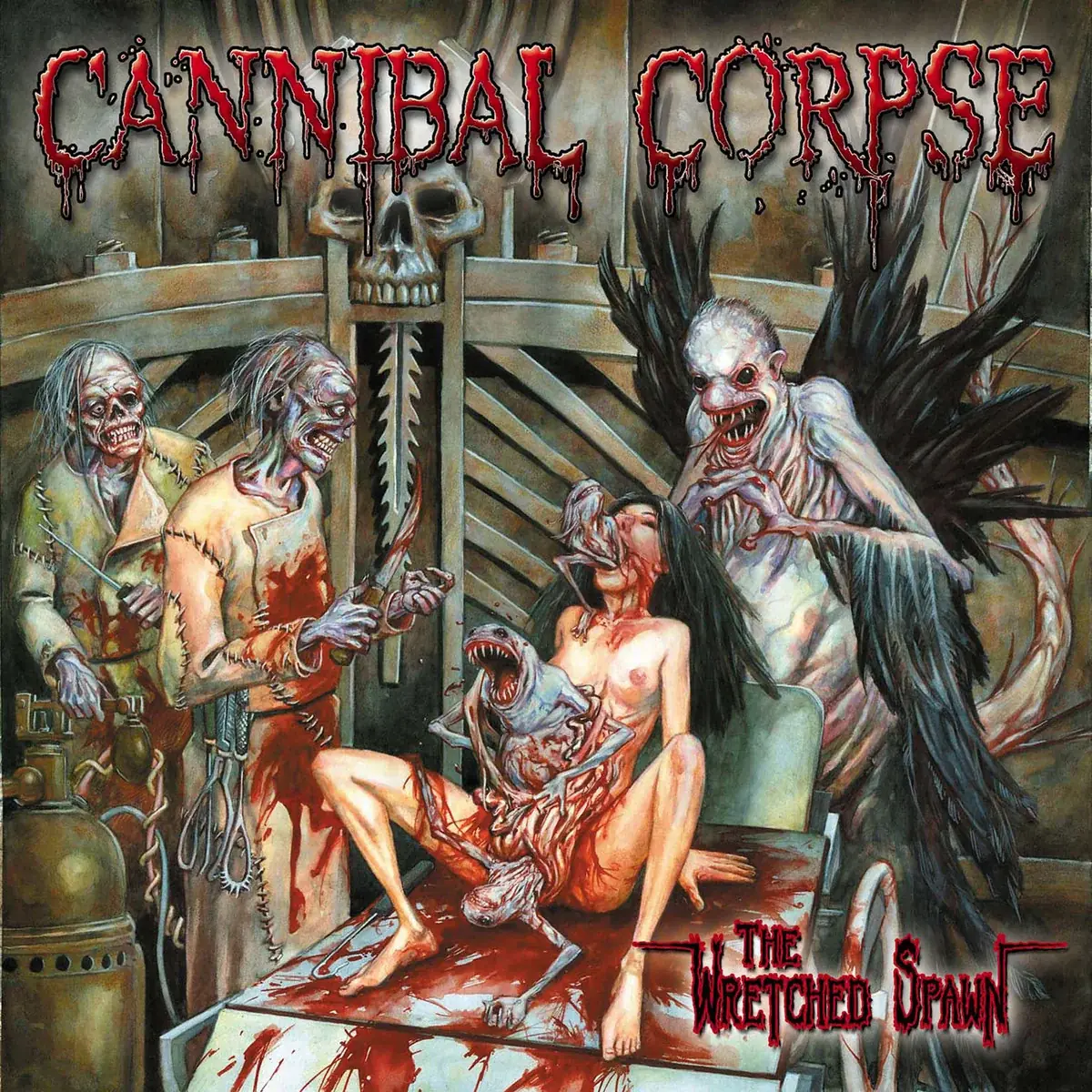 CANNIBAL CORPSE · The Wretched Spawn | WHITE LP · Picture 1 CANNIBAL CORPSE · The Wretched Spawn | WHITE LP (Death Metal Vinyl) · Picture 1