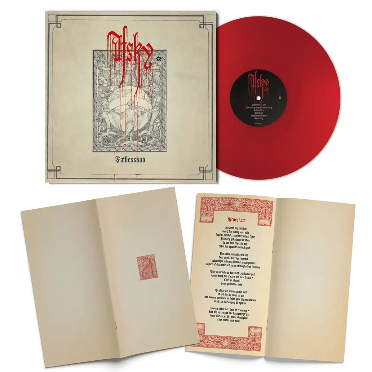 AFSKY - Fællesskab · RED LP (Black Metal Vinyl) · Bild 2