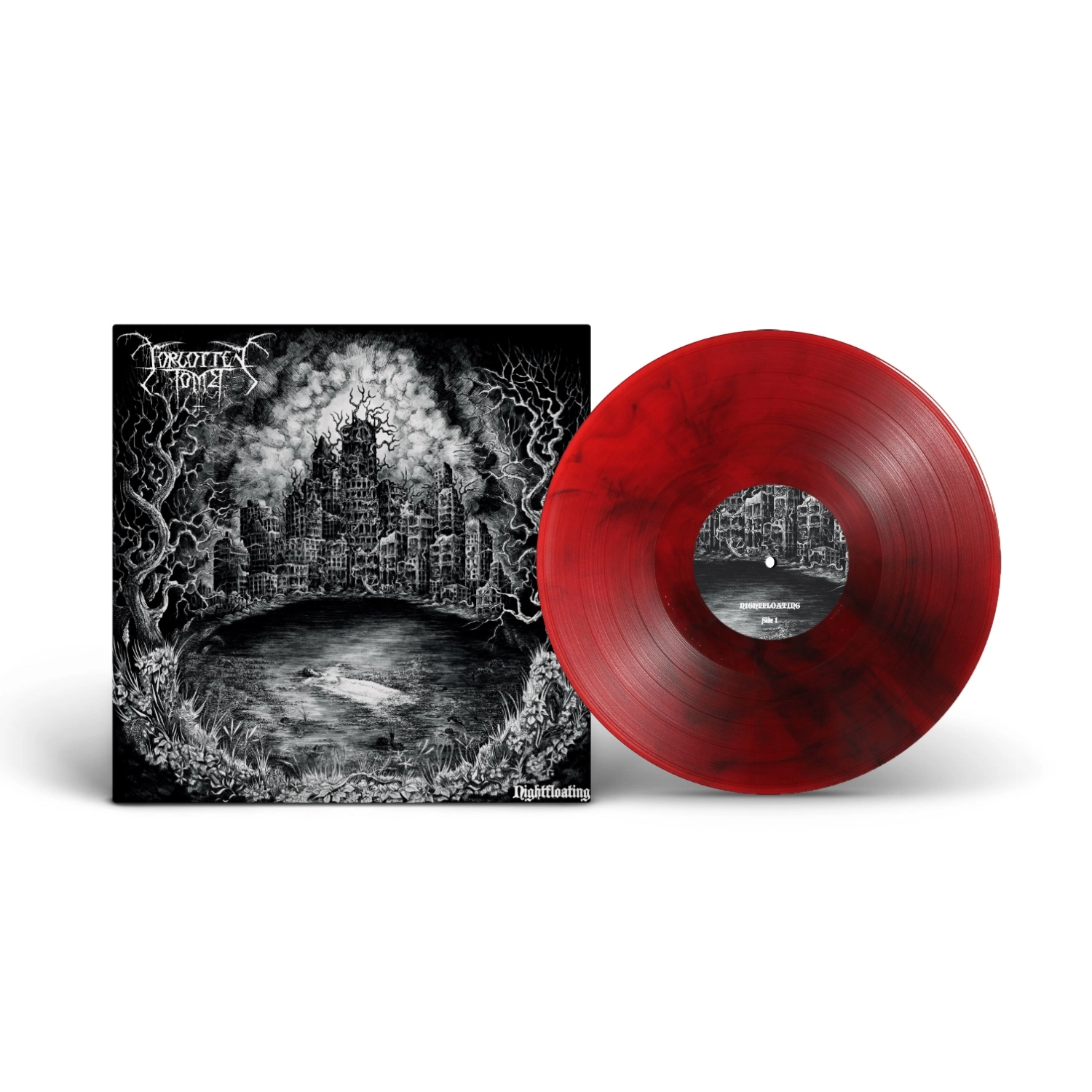 FORGOTTEN TOMB - Nightfloating [RED SMOKE LP]