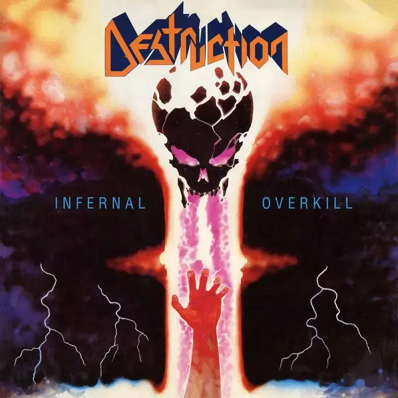 DESTRUCTION - Infernal Overkill · GOLD LP (Thrash Metal Vinyl) · Bild 1