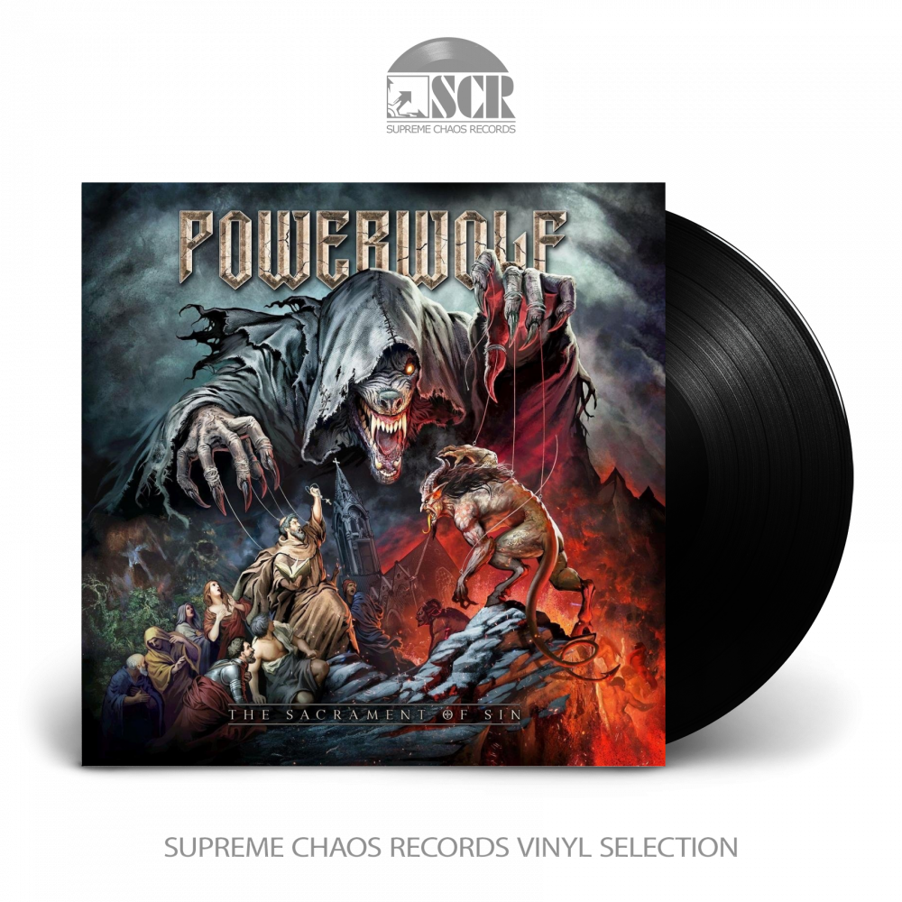 POWERWOLF - The Sacrament Of Sin [BLACK LP]