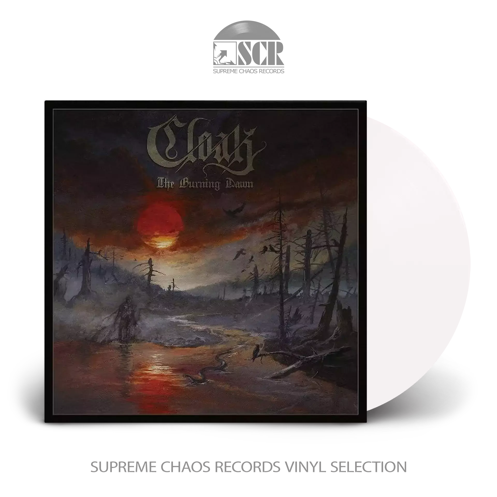 CLOAK - The Burning Dawn · WHITE LP CLOAK - The Burning Dawn · WHITE LP (Black Metal Vinyl)