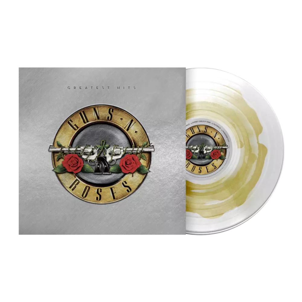 GUNS N ROSES - Greatest Hits · CLEAR/GOLD LP