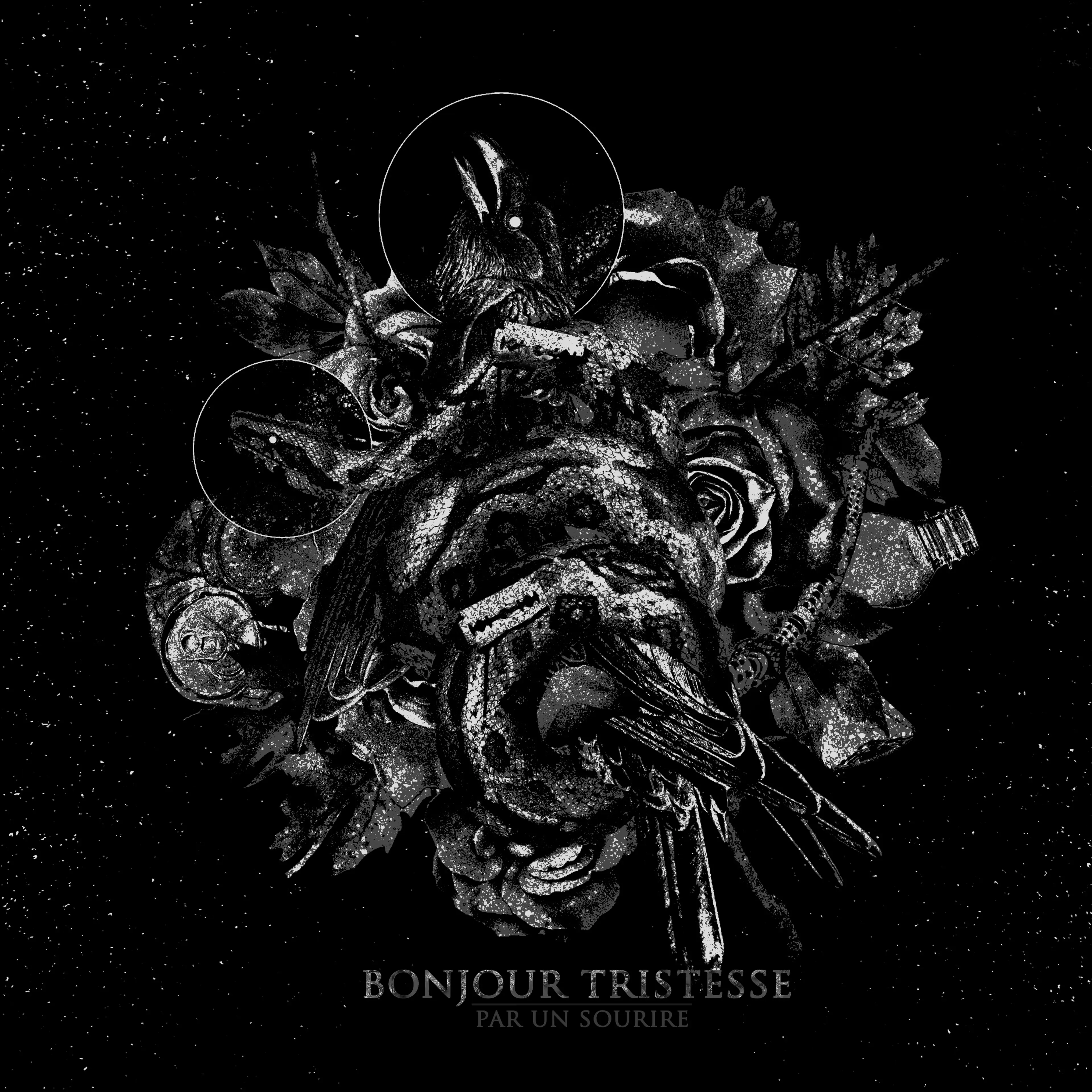 BONJOUR TRISTESSE - Par Un Sourire · WHITE LP · Picture 1 BONJOUR TRISTESSE - Par Un Sourire · WHITE LP (Black Metal Vinyl) · Picture 1