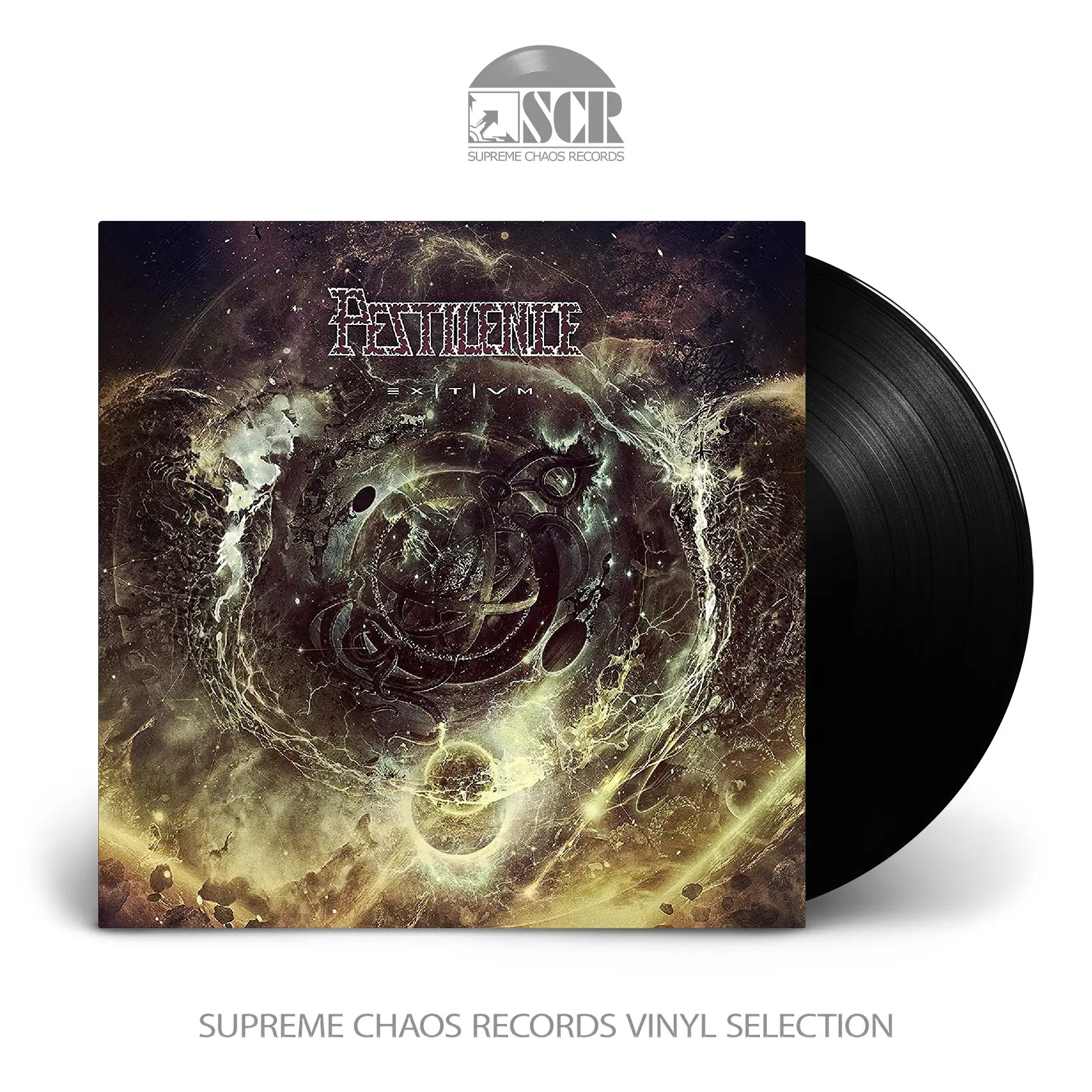 PESTILENCE · Exitivm | BLACK LP PESTILENCE · Exitivm | BLACK LP (Death Metal Vinyl)